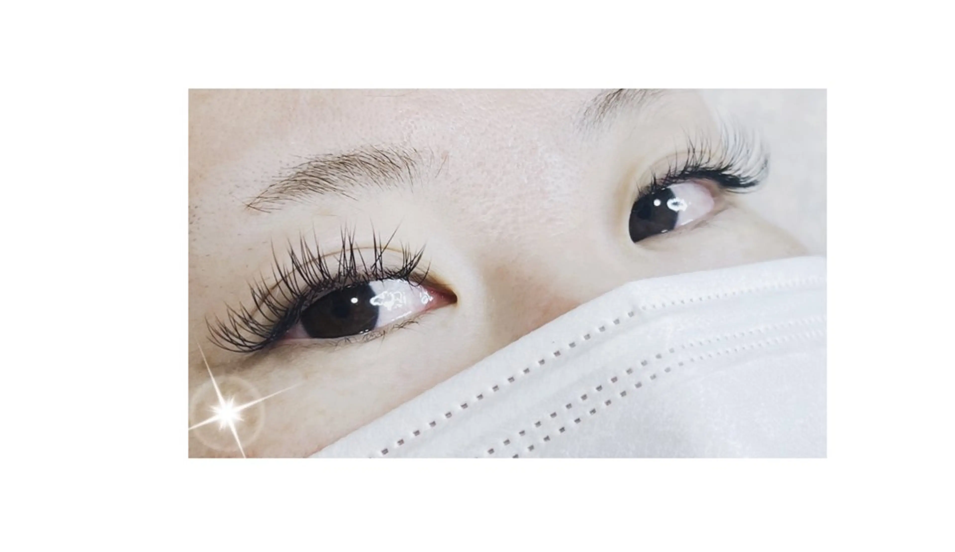 👀ボリュームUP❣️フラットラッシュ付け放題(オフ込)の写真