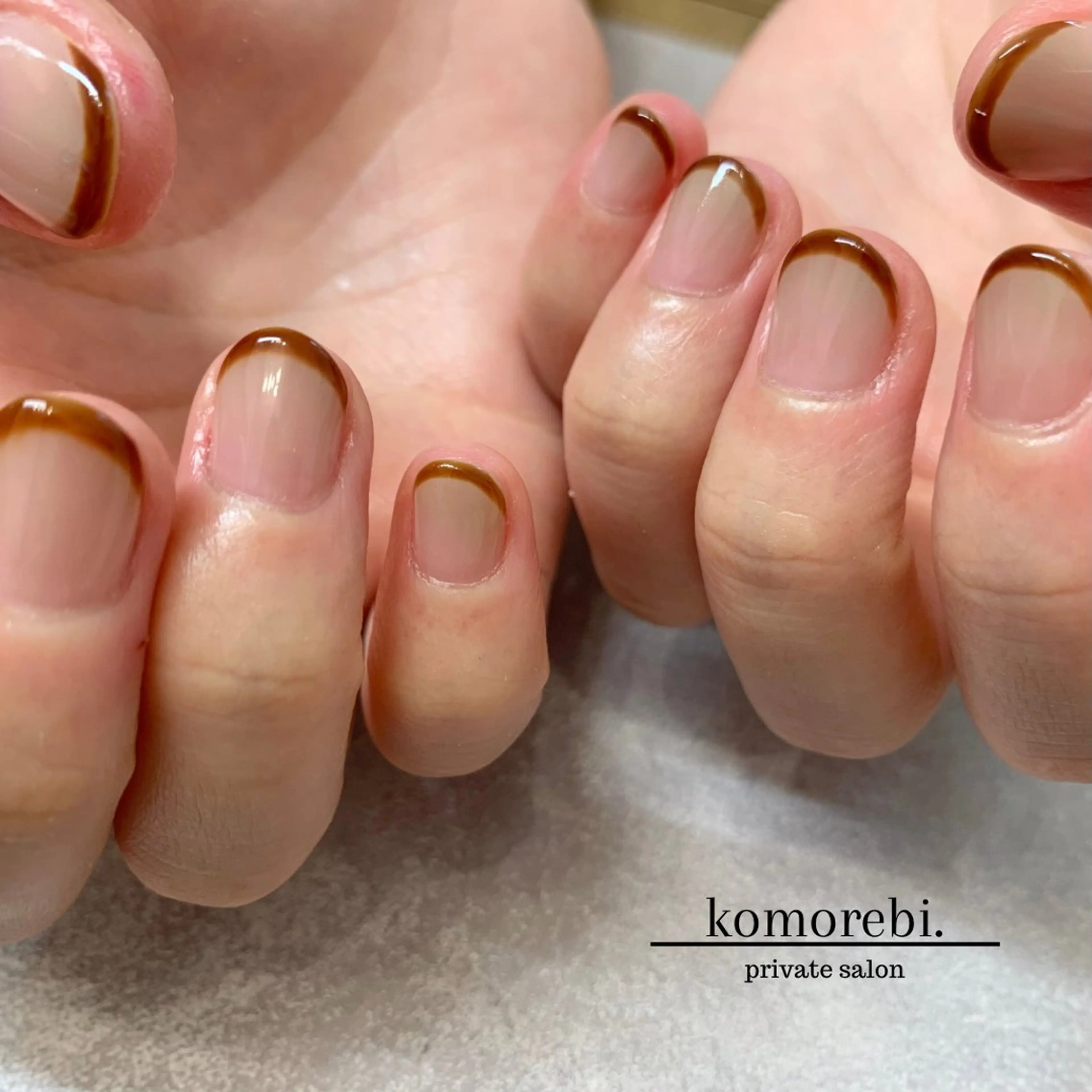 ネイル komorebi. 小峯 真実のネイルデザイン