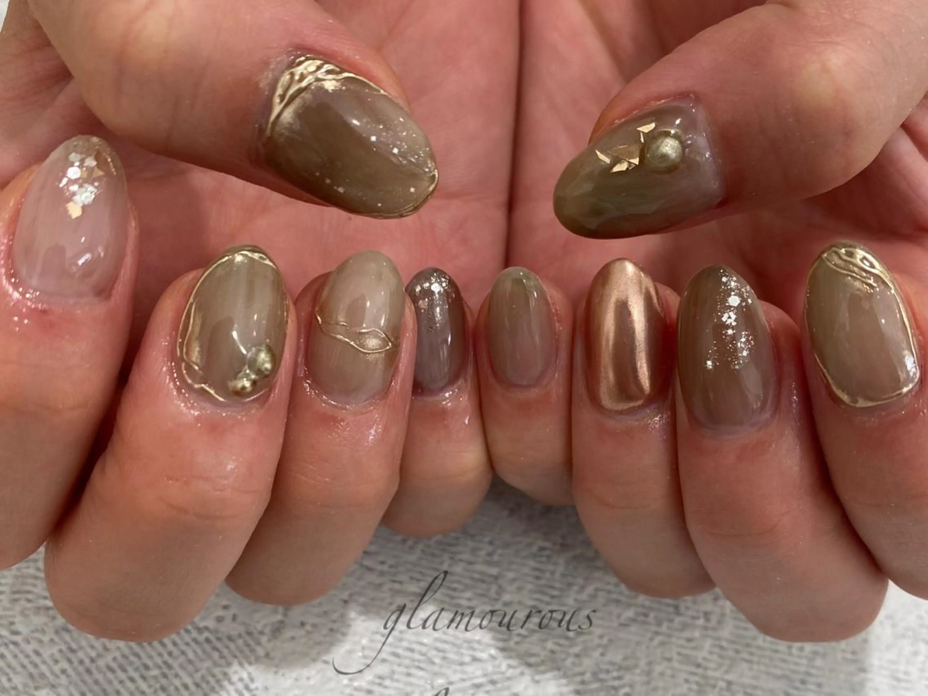 ネイル mia.⌇@nail ist_miaのネイルデザイン