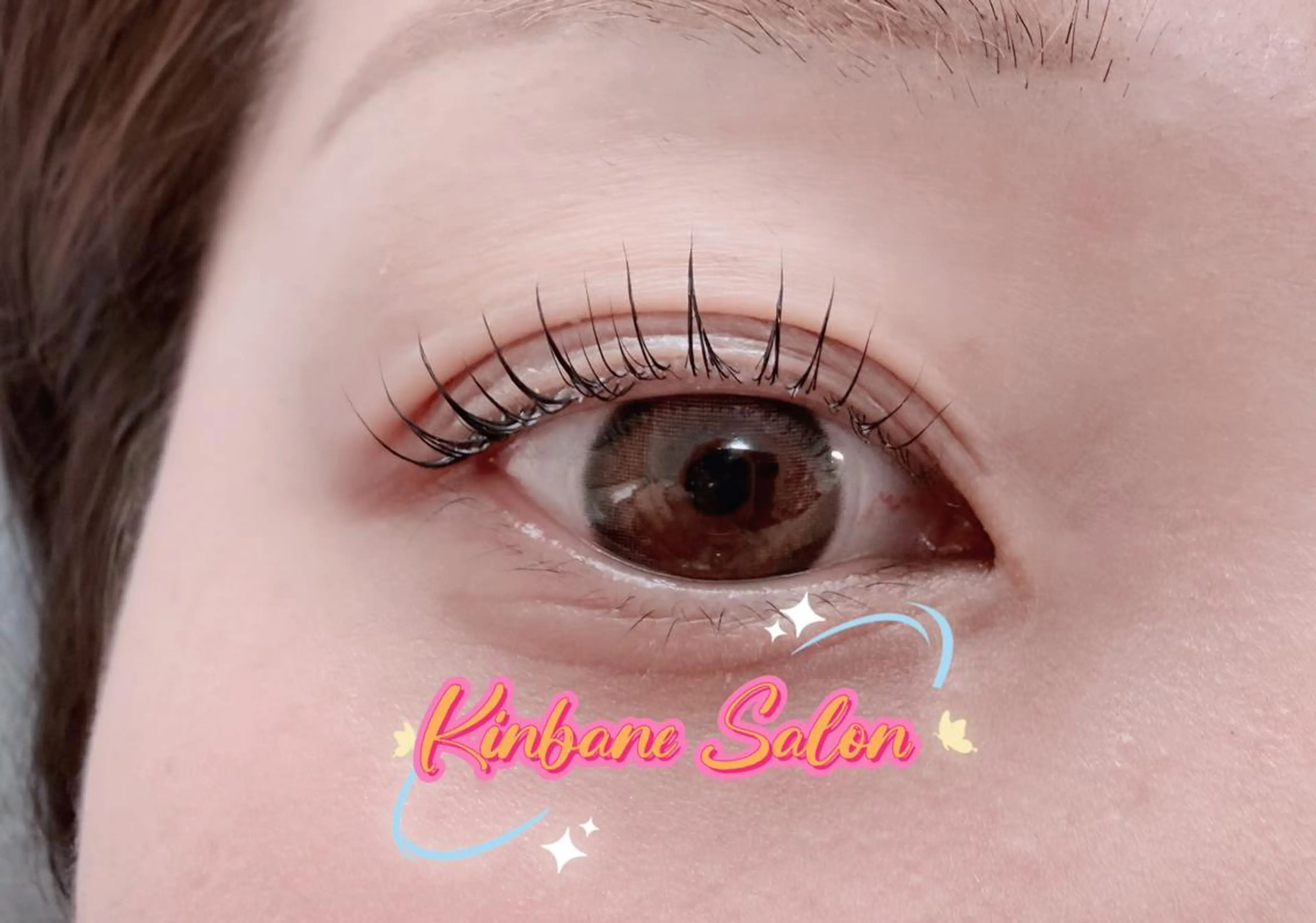 マツエク・マツパ 韓国風マツエク パリジェンヌラッシュリフト まつげパーマ 下まつげエクステ 一重×まつ毛パーマ マツパ 高田 玲奈のマツエク・マツパデザイン