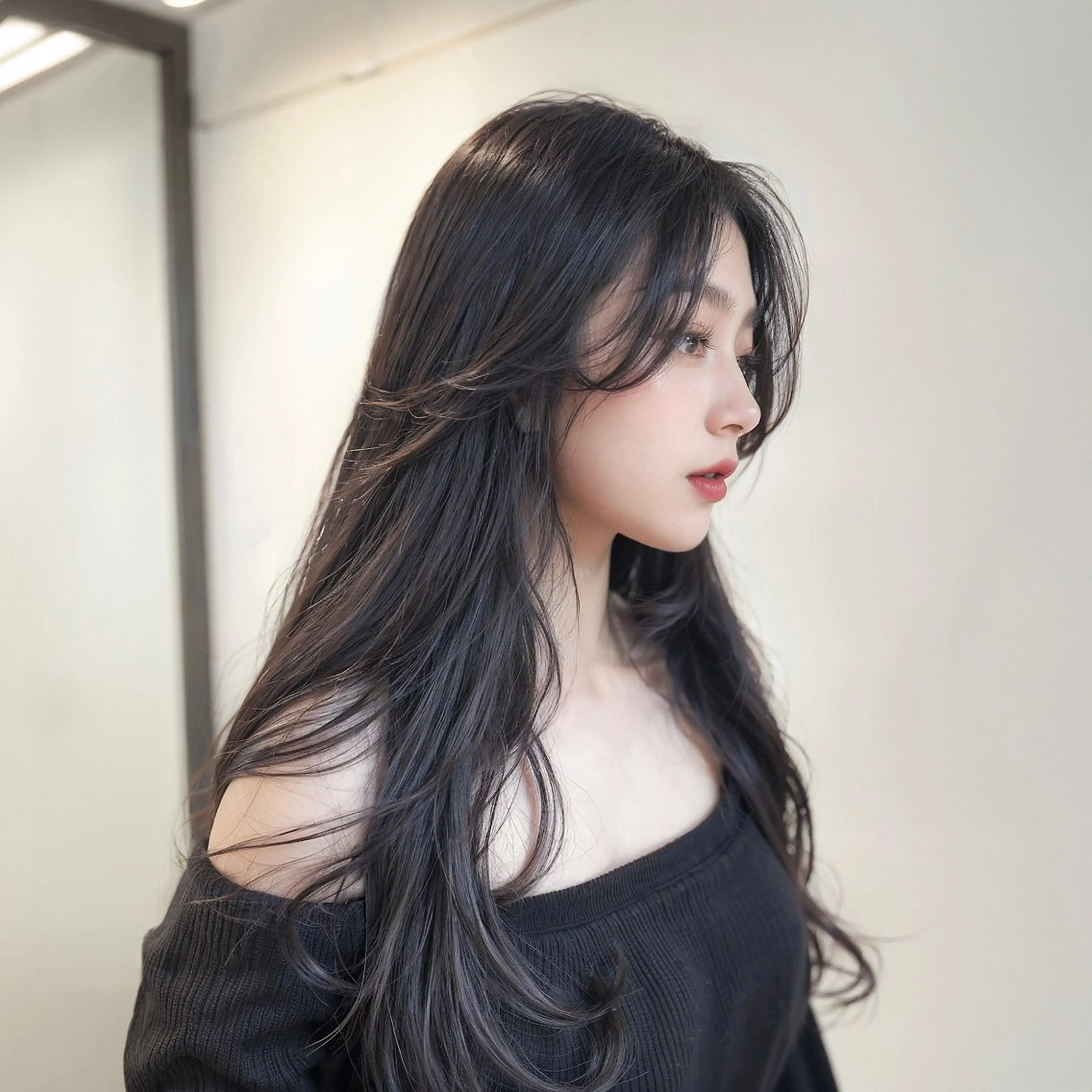 ロング カラー 新宿/髪質改善/ 縮毛矯正/松永ゆいのヘアスタイル