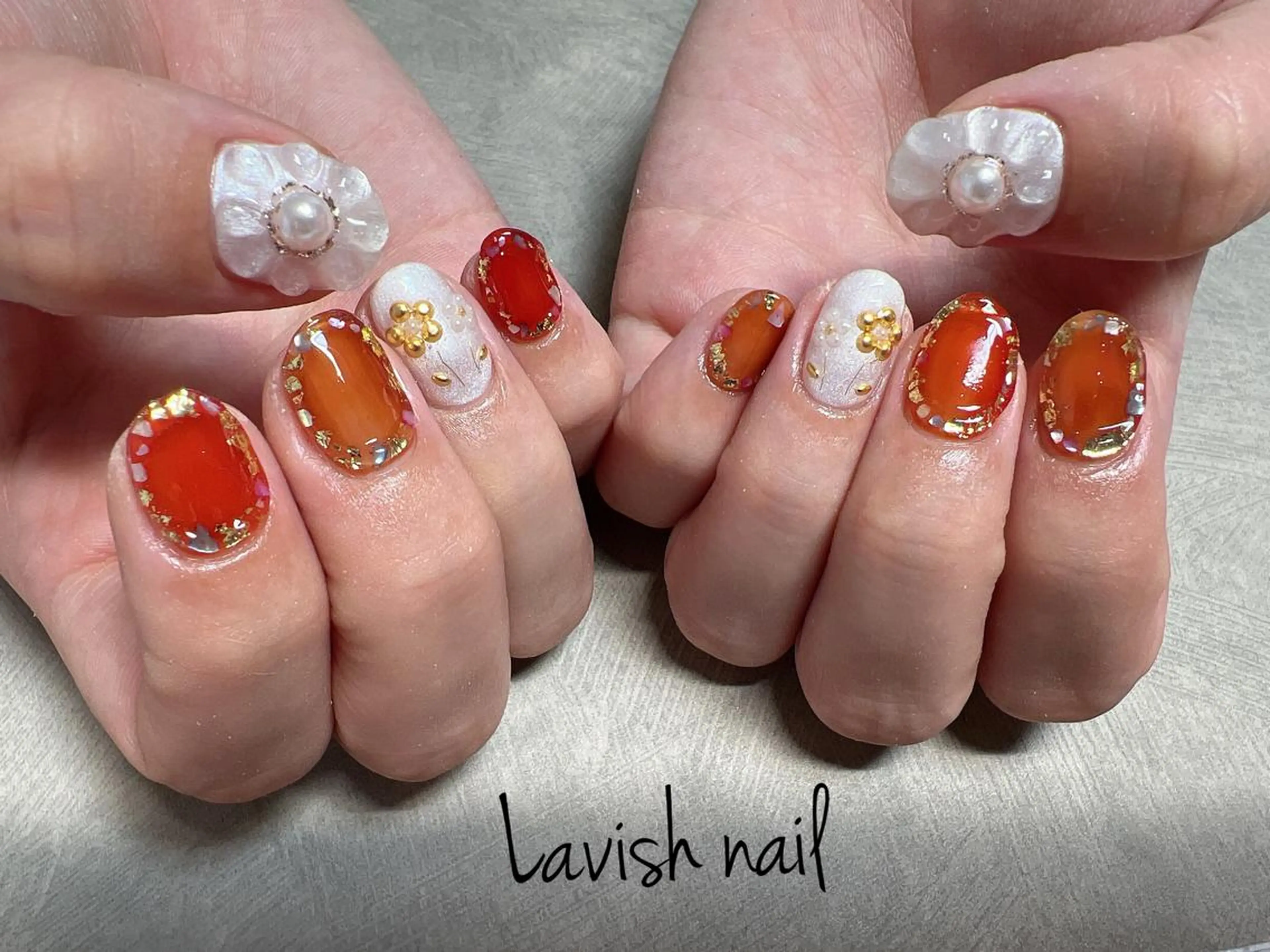 ネイル ハンドネイル Lavish nailのネイルデザイン