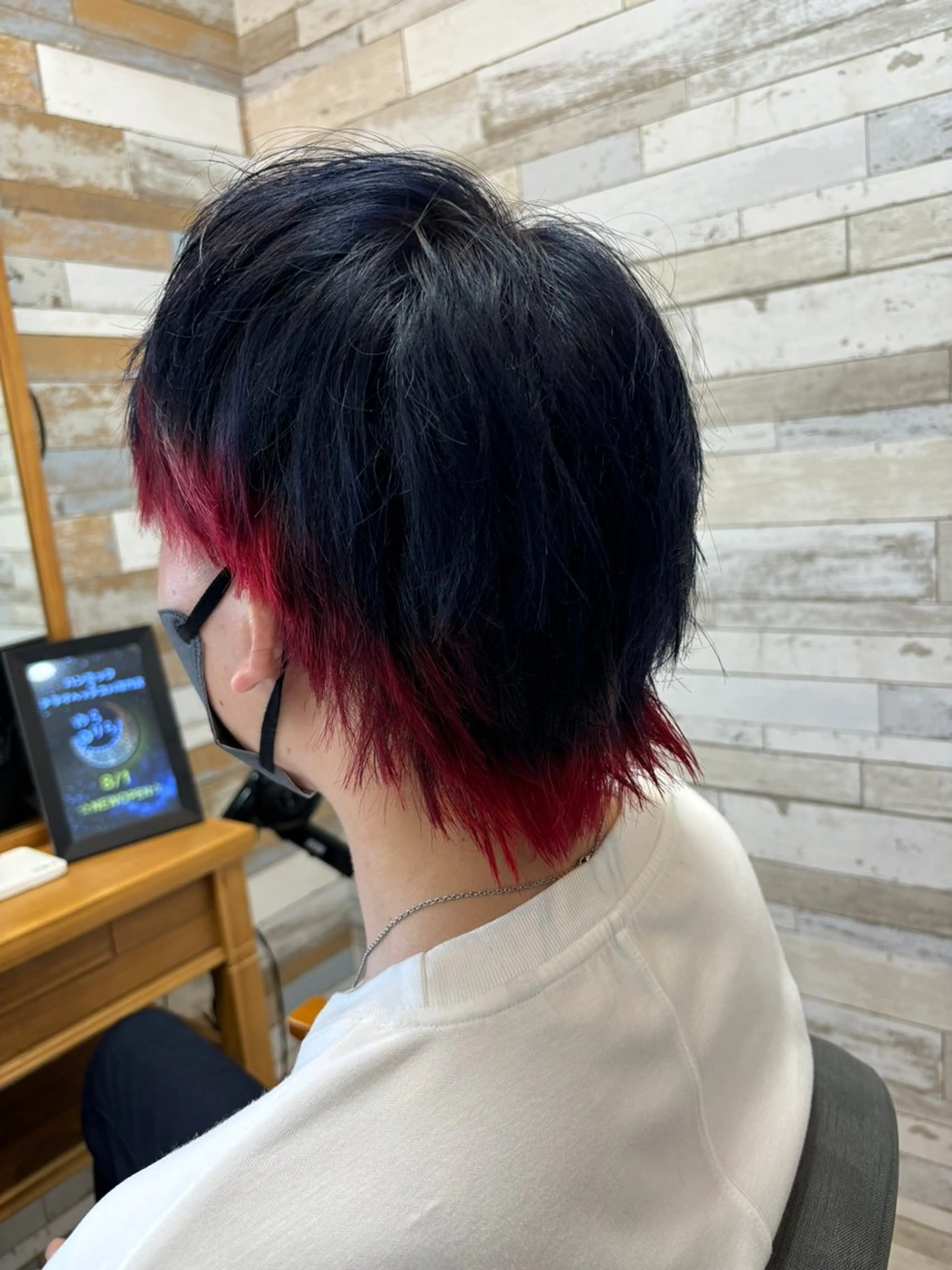 ミディアム 荒井 大貴のヘアスタイル