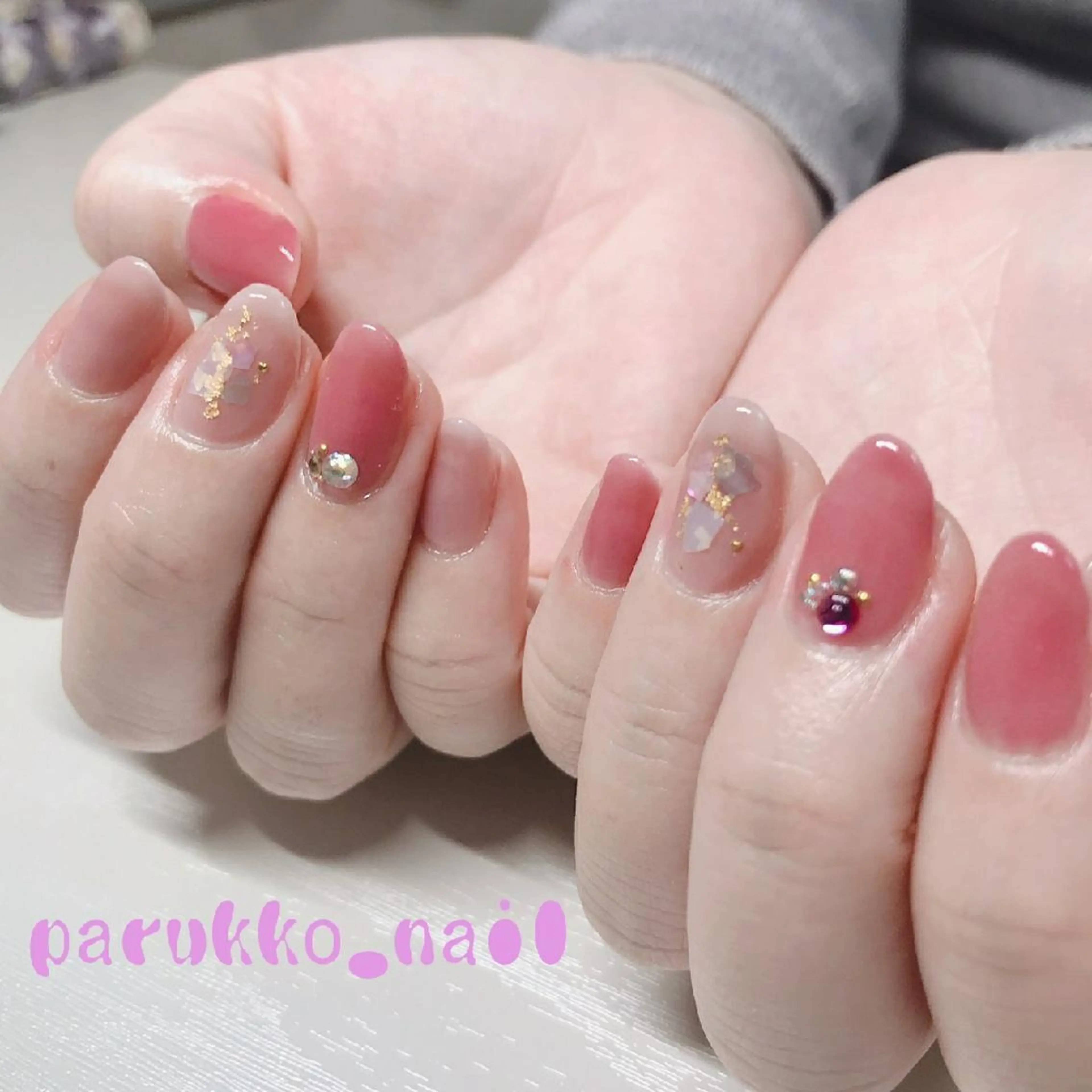 ネイル 川岡 香を里のネイルデザイン