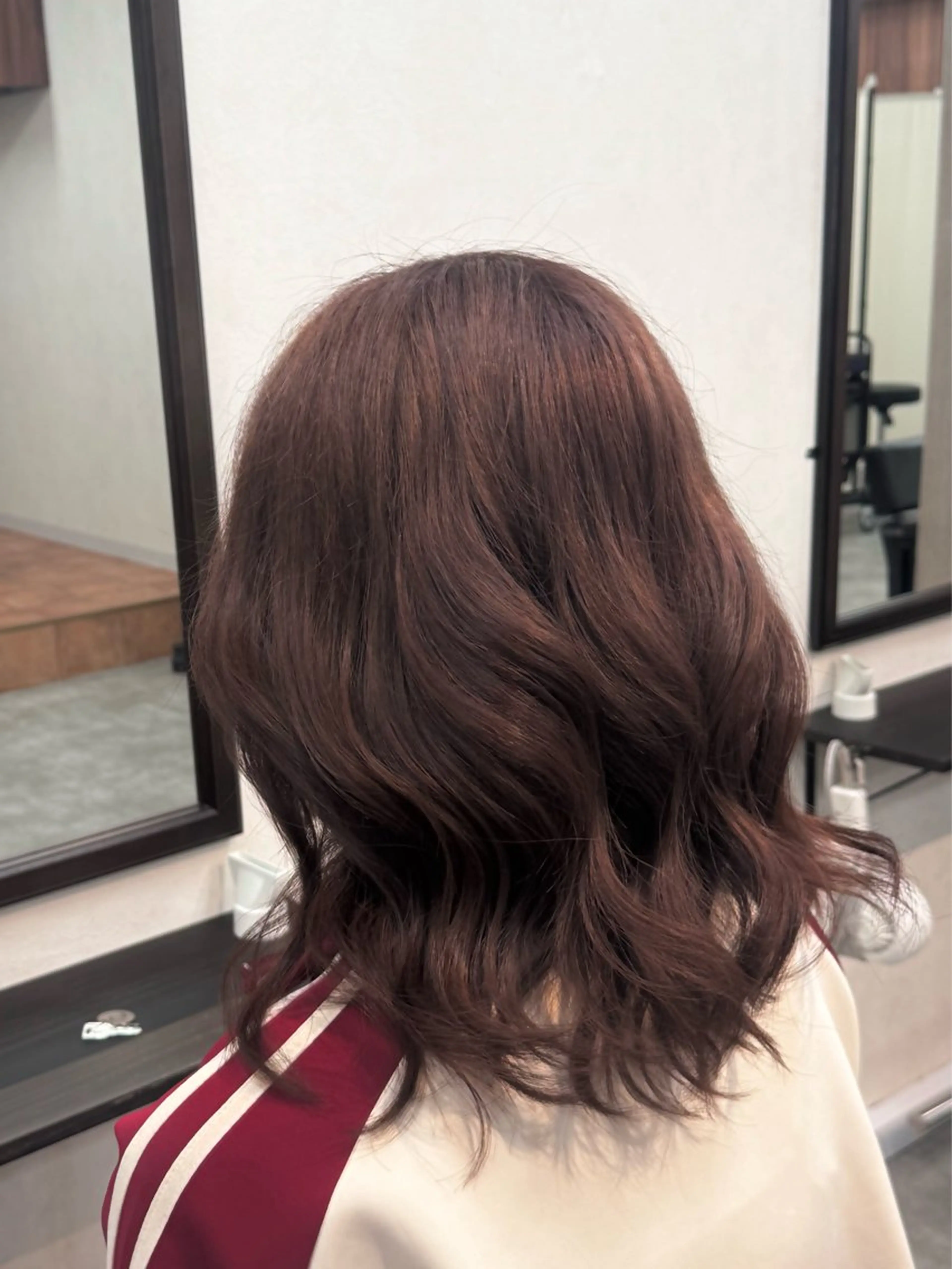 ミディアム カラー ヘアカラー カラー🎨 【eclat】未菜美のヘアスタイル