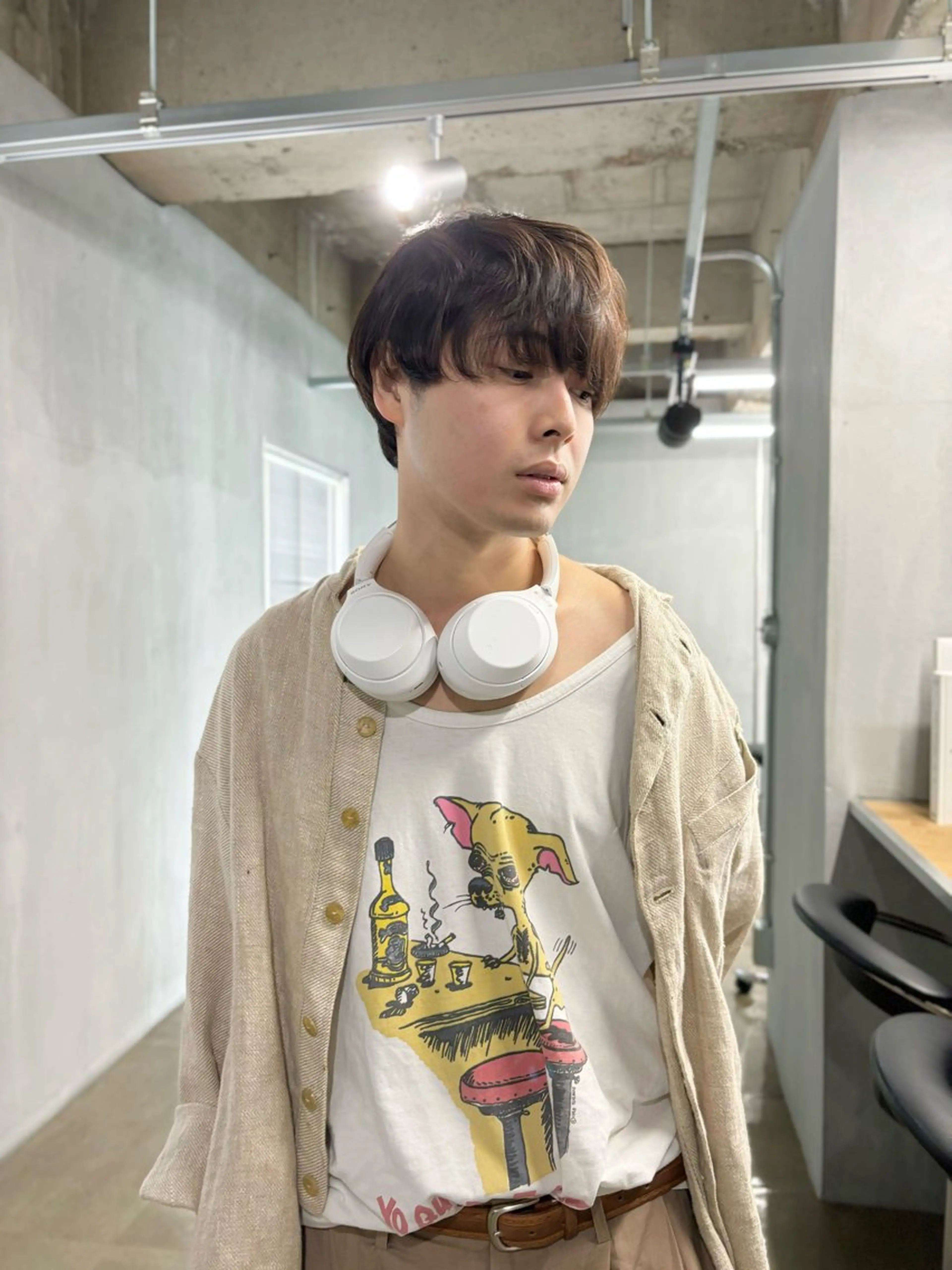 ショート カラー パーマ メンズ カット ヘアカラー メンズ/ダブルカラー /パーマ/来栖慧💈のヘアスタイル