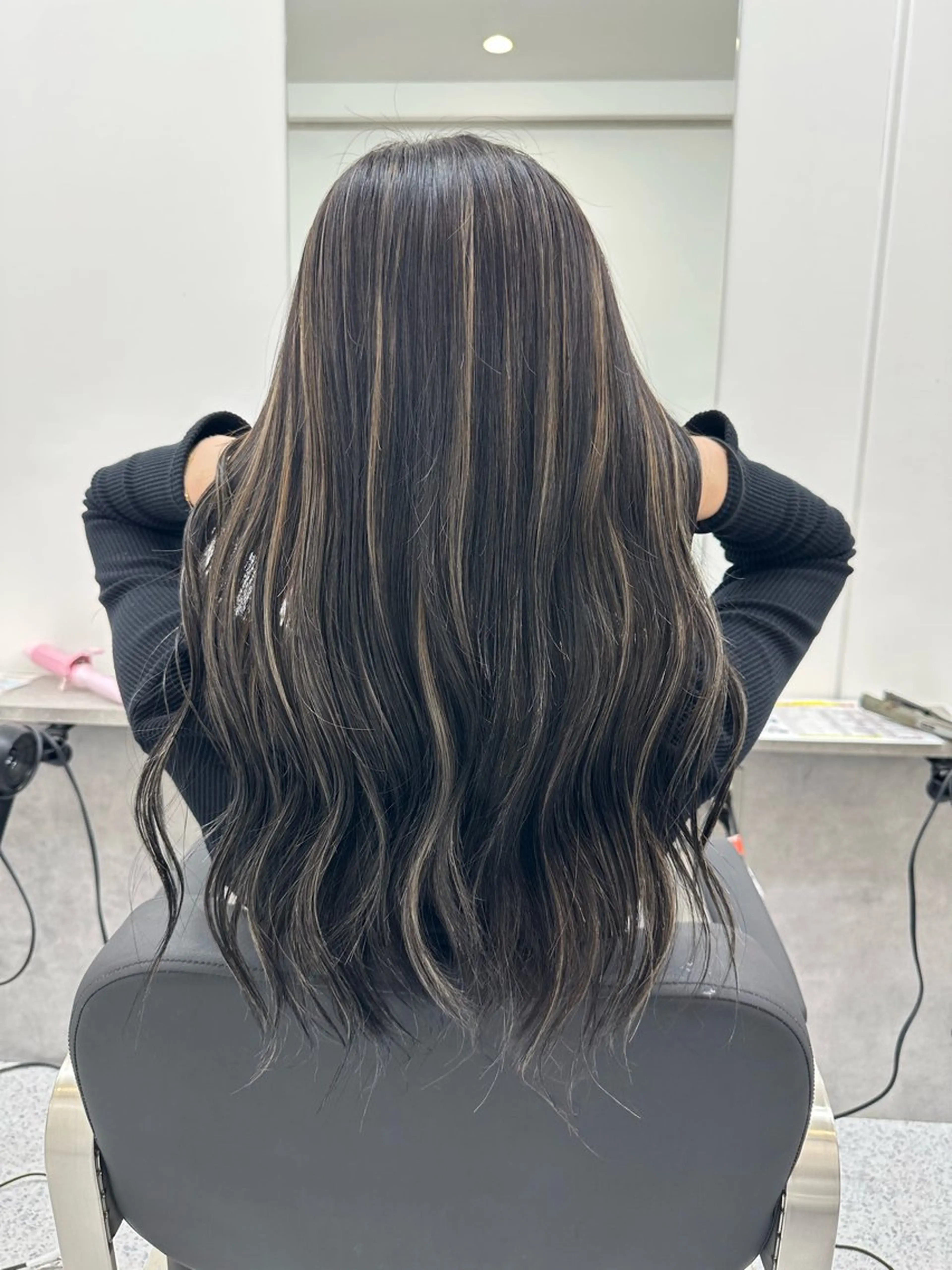 ロング カラー ヘアアレンジ 久米 治仁のヘアスタイル
