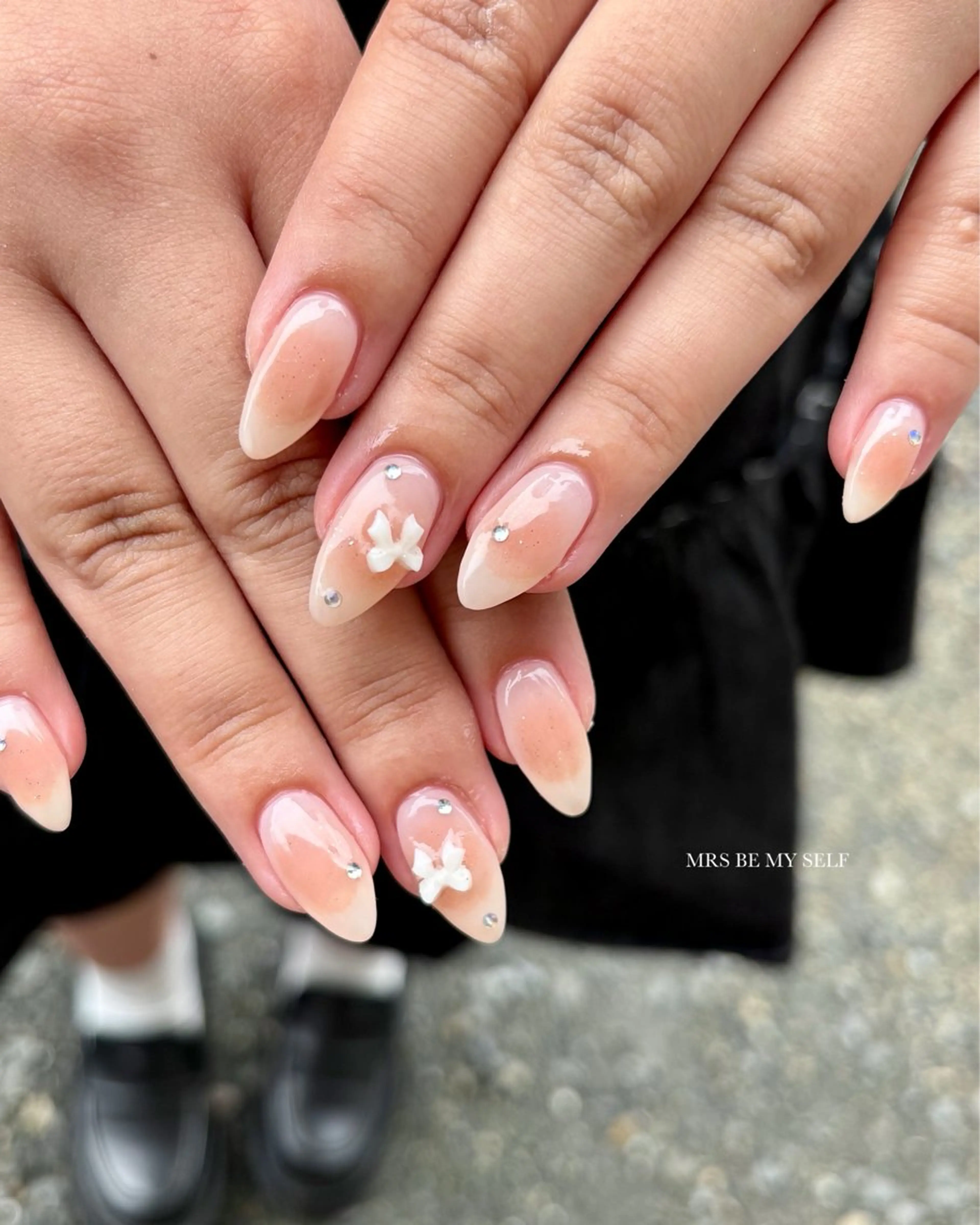 ネイル チークネイル MRS/ miyu🎀のネイルデザイン