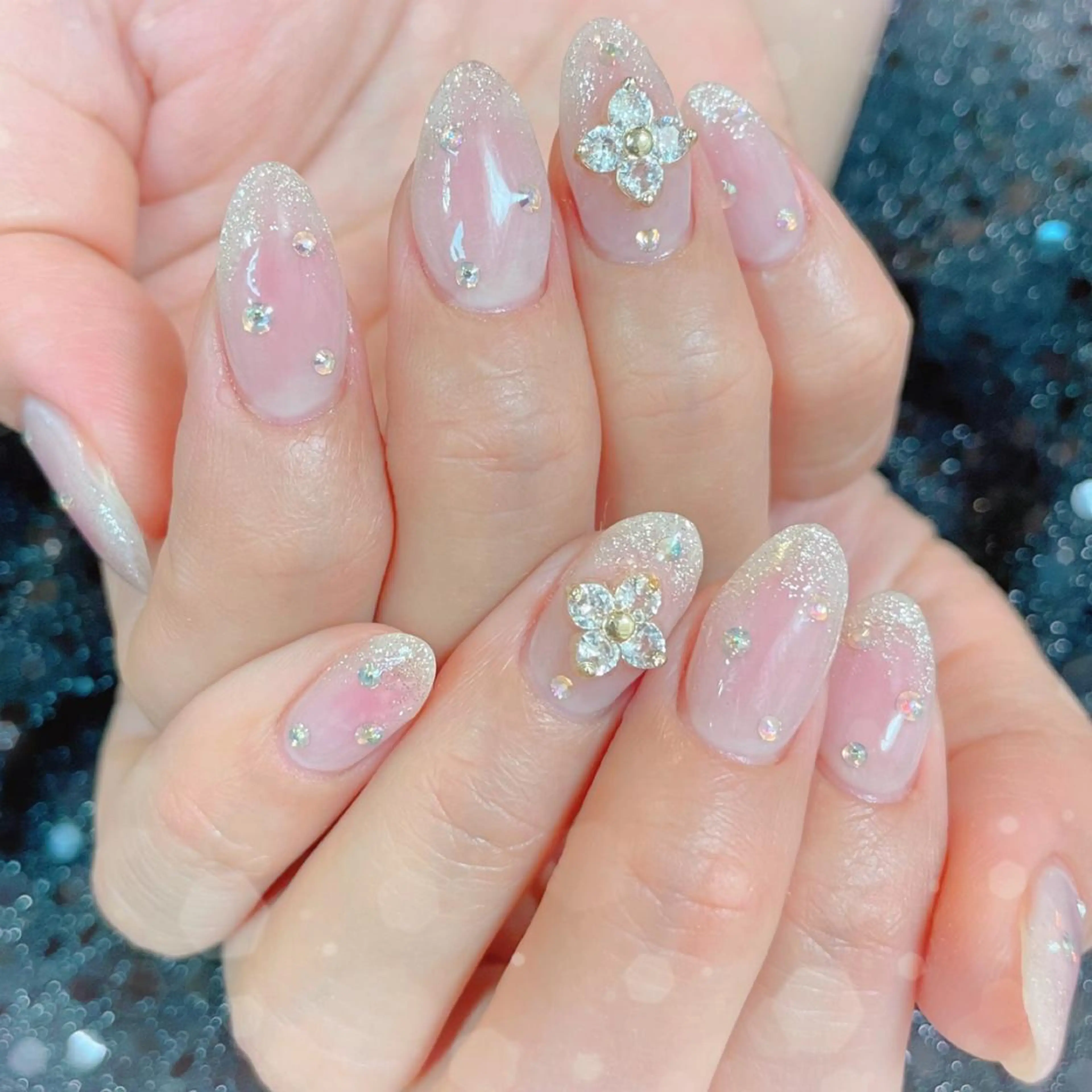 ネイル ハンドネイル ハンドケア MoON...❤︎ MeGuのネイルデザイン