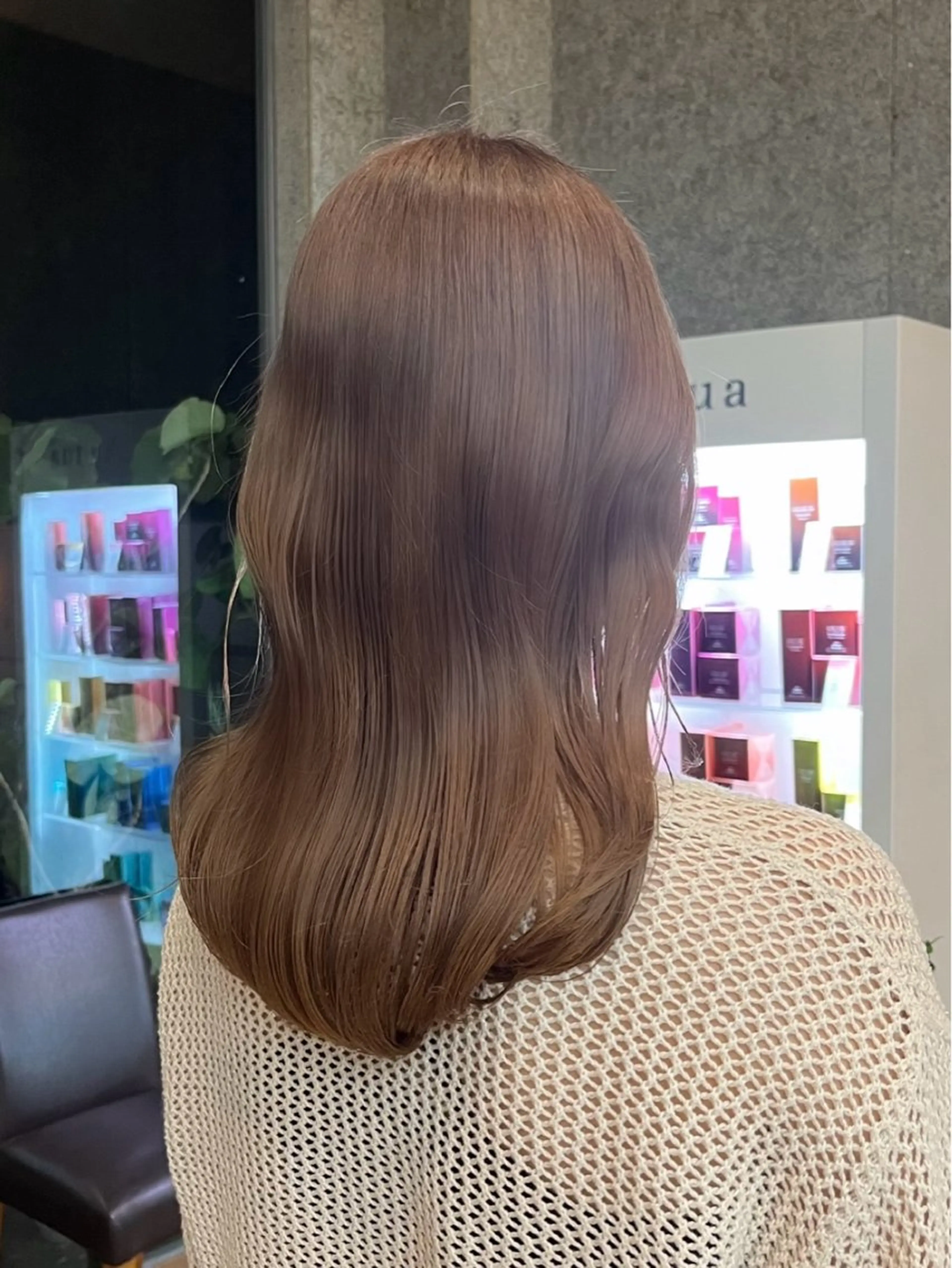 セミロング カラー ヘアアレンジ ヘアカラー トリートメント ヘアセット 💎韓国ヘア/ 艶カラー💎souのヘアスタイル