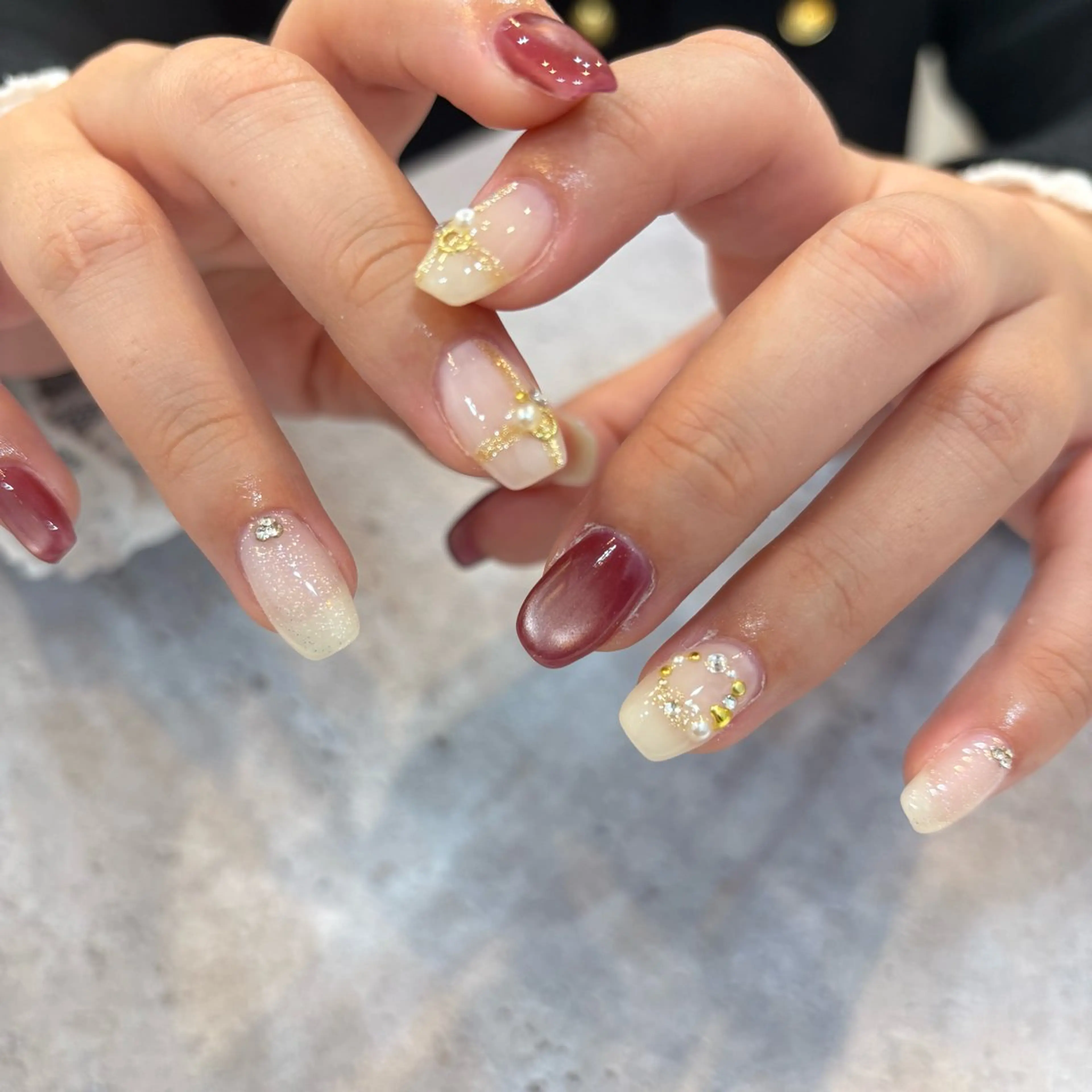 ネイル macaron郡山富田店所属・ネイルサロンmaca ron郡山富田店のネイルデザイン