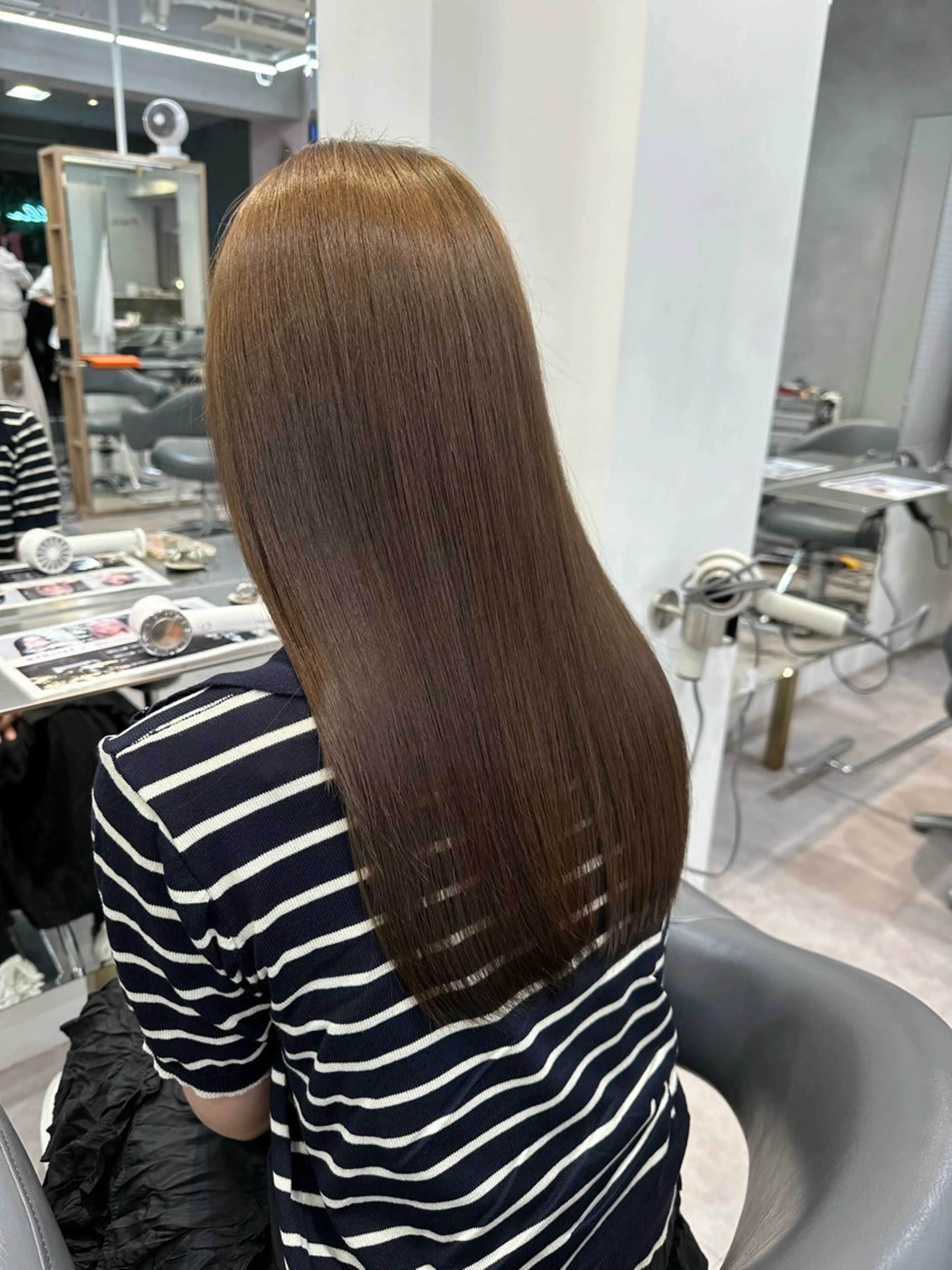 ロング ヘアカラー トリートメント HIROKI /メンズ/艶カラーのヘアスタイル