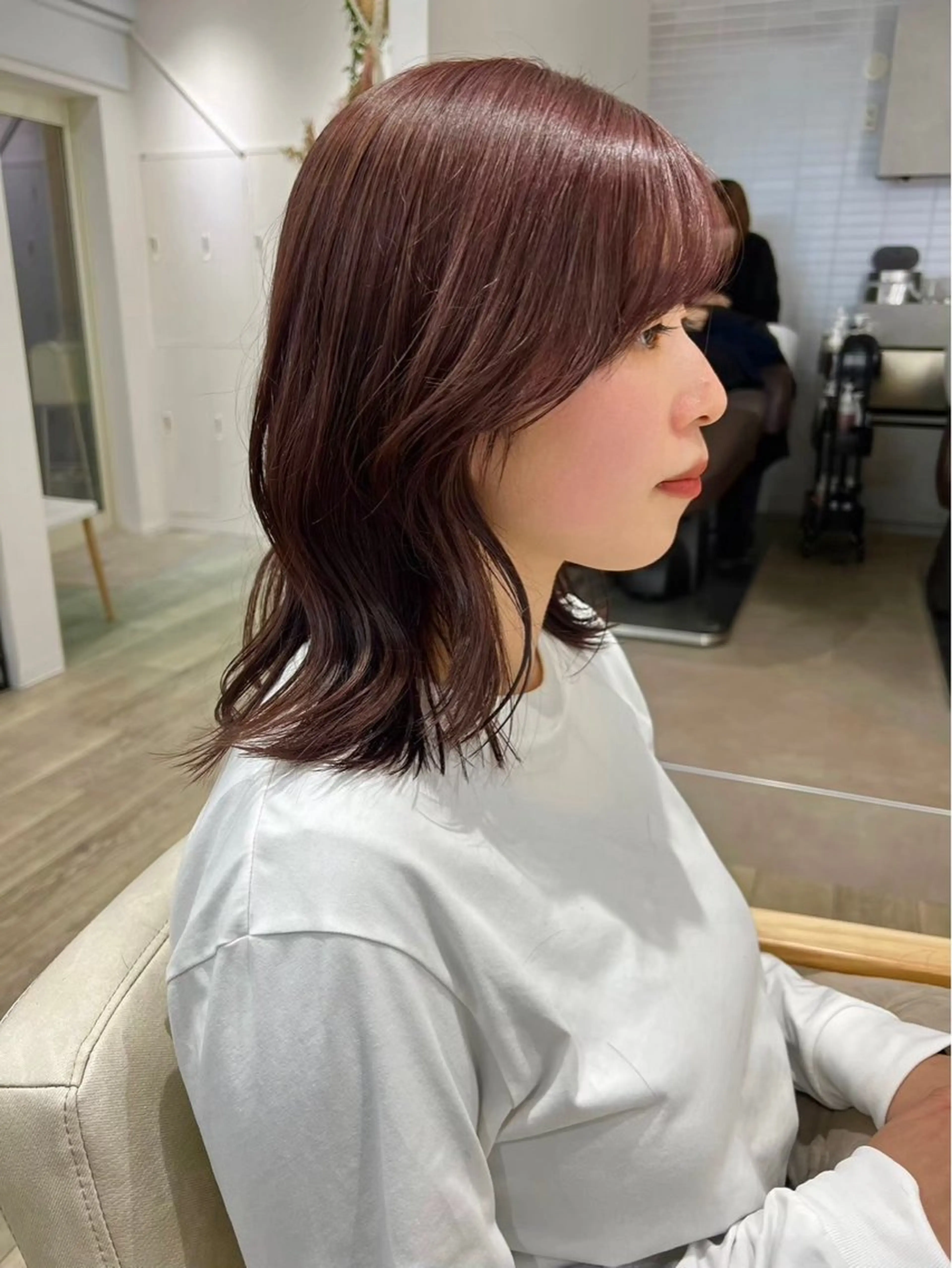 ミディアム 榎本雪来⛄️ メンズカット✂️のヘアスタイル