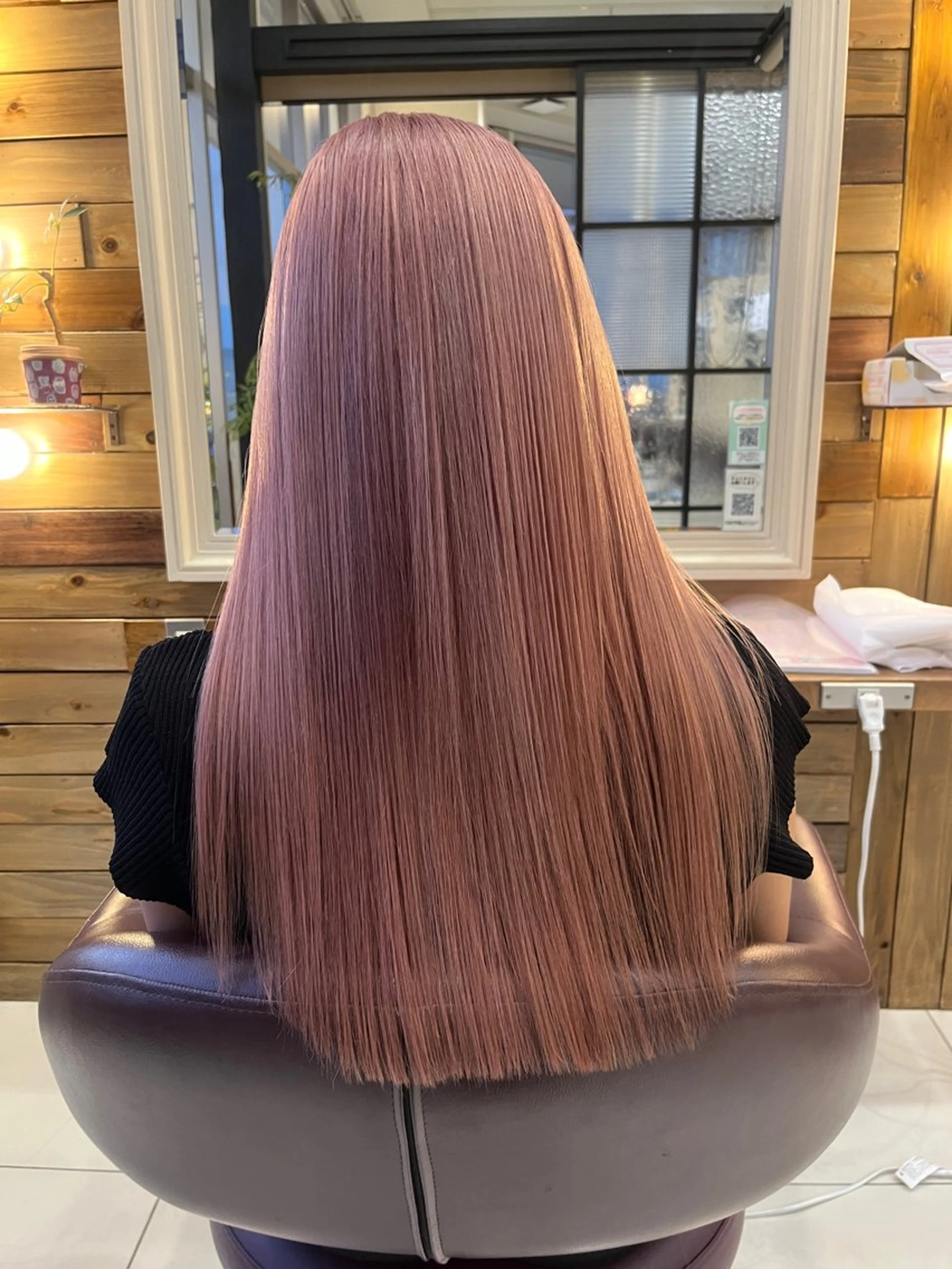 カラー ヘアカラー 黒田瀬奈/ボブ まろやかベージュのヘアスタイル