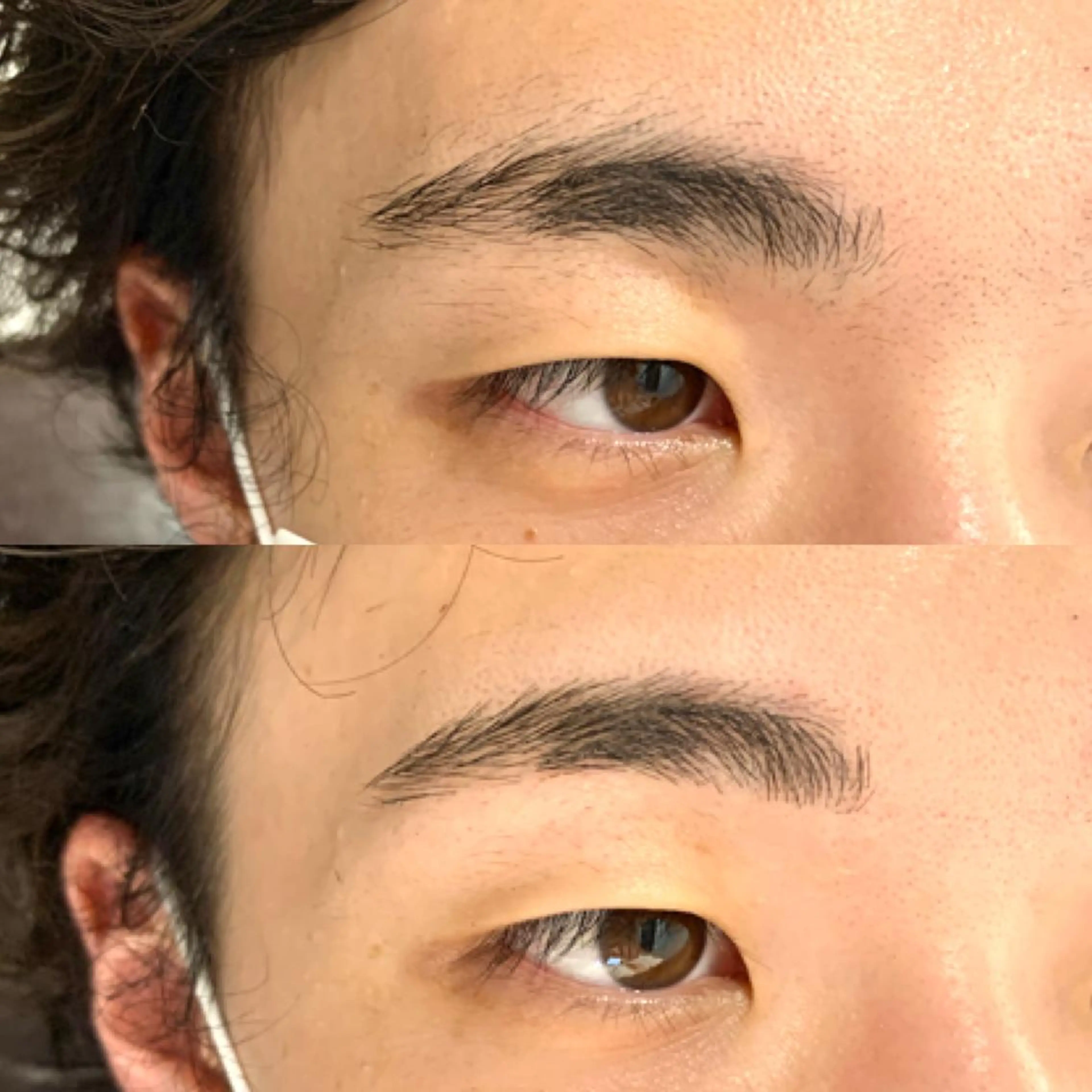 メンズ アイブロウ litva 鏡ほのかの眉毛・アイブロウイメージ