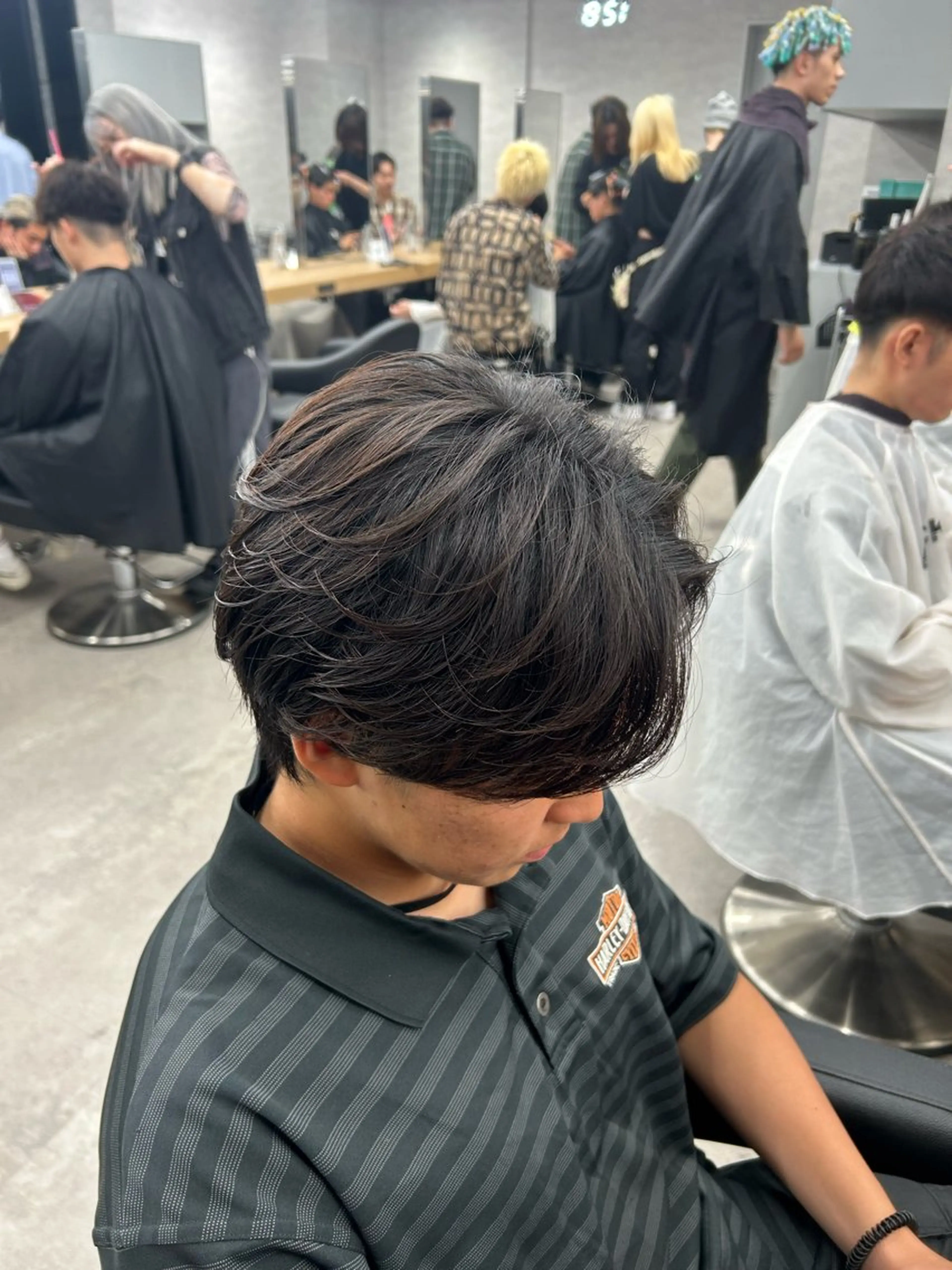 パーマ メンズ イケメン製造機 🔥上原沙羅🔥のヘアスタイル