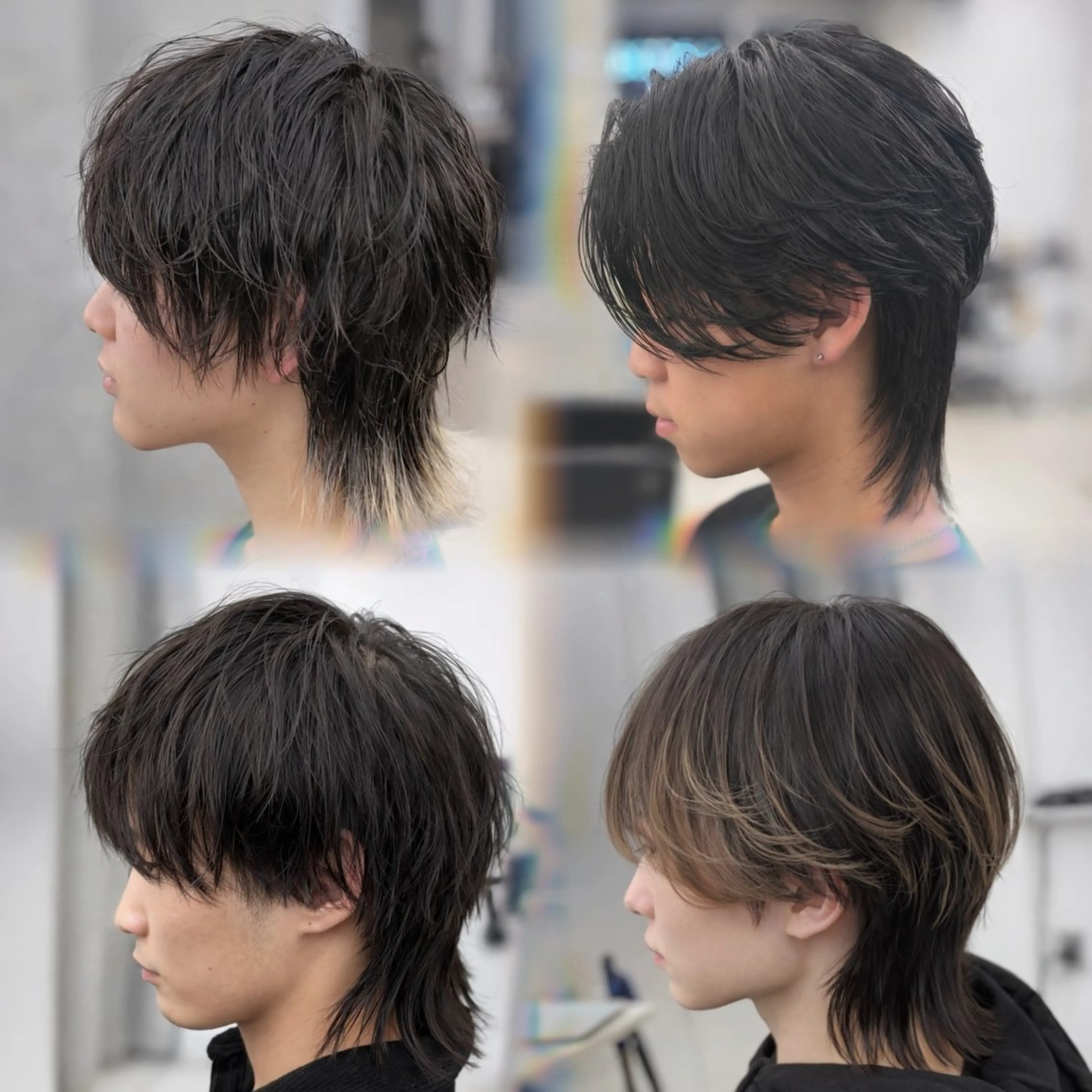 【男性人気No.3👑】似合わせメンズカット👦🏻〈#韓国#センターパート#マッシュ#ショート#ウルフ〉の写真