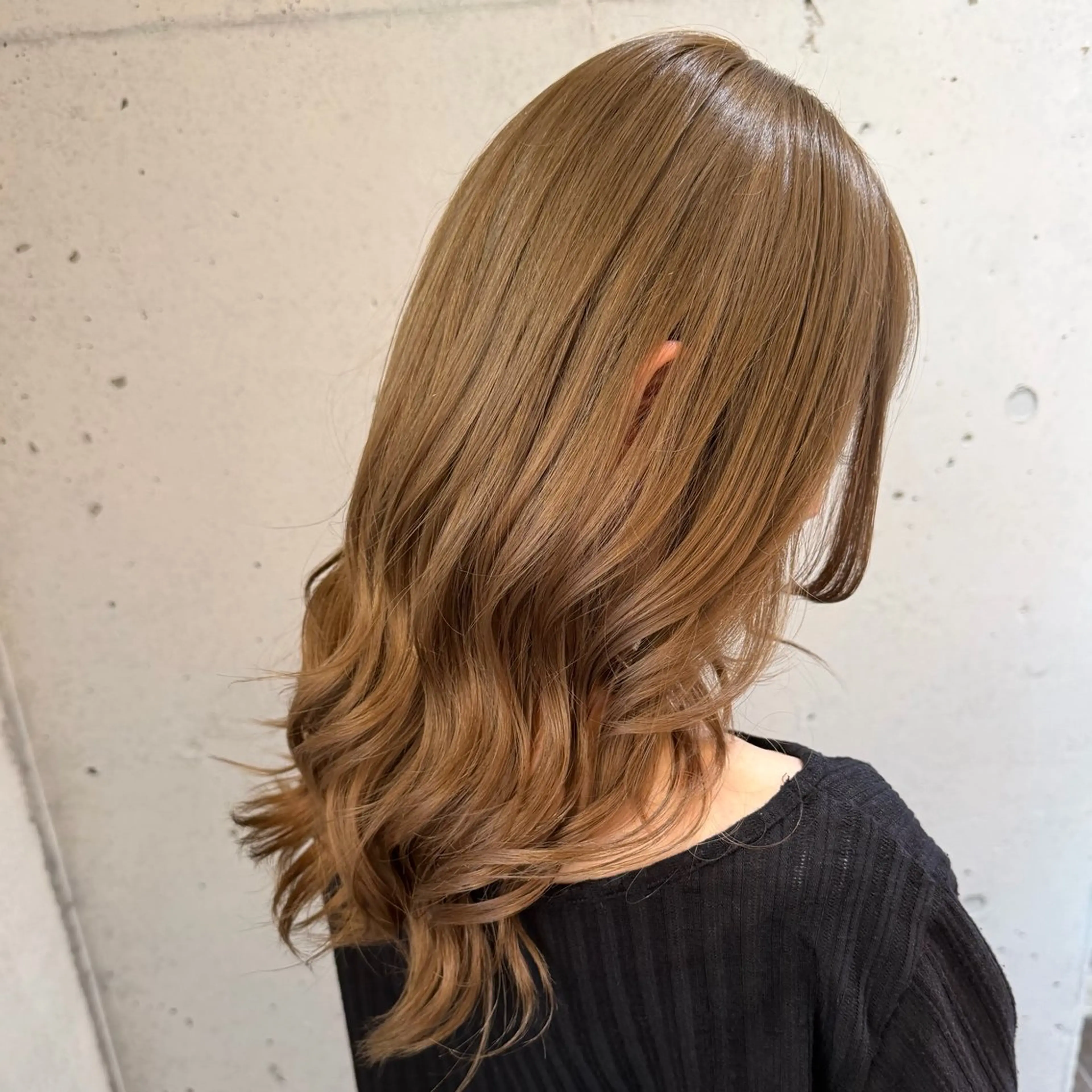 セミロング カラー ヘアカラー トリートメント ハイトーン/ボブ/ 髪質改善🦖mahoのヘアスタイル