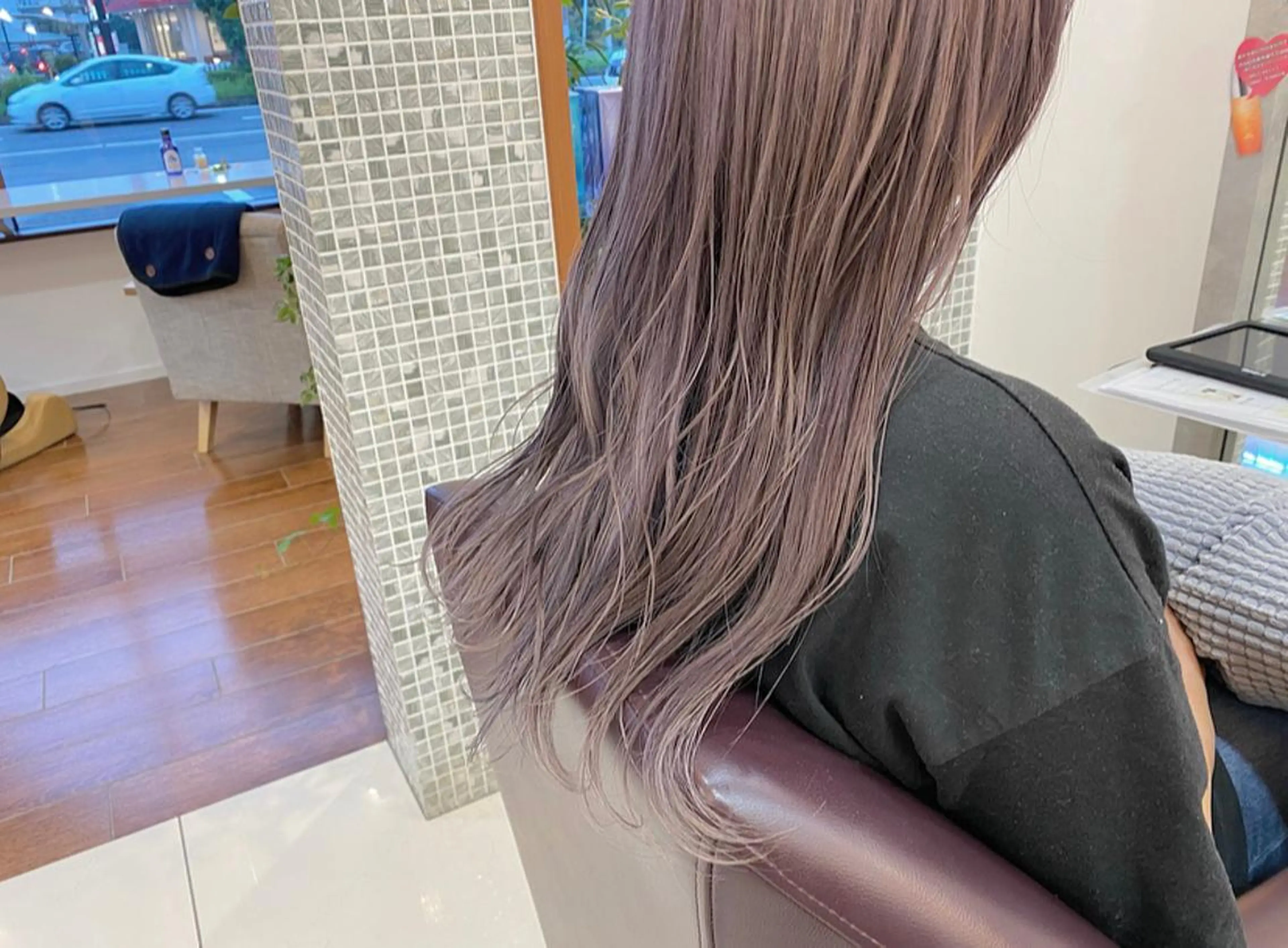 ロング カラー カット ヘアカラー トリートメント 鈴木 翔梧のヘアスタイル