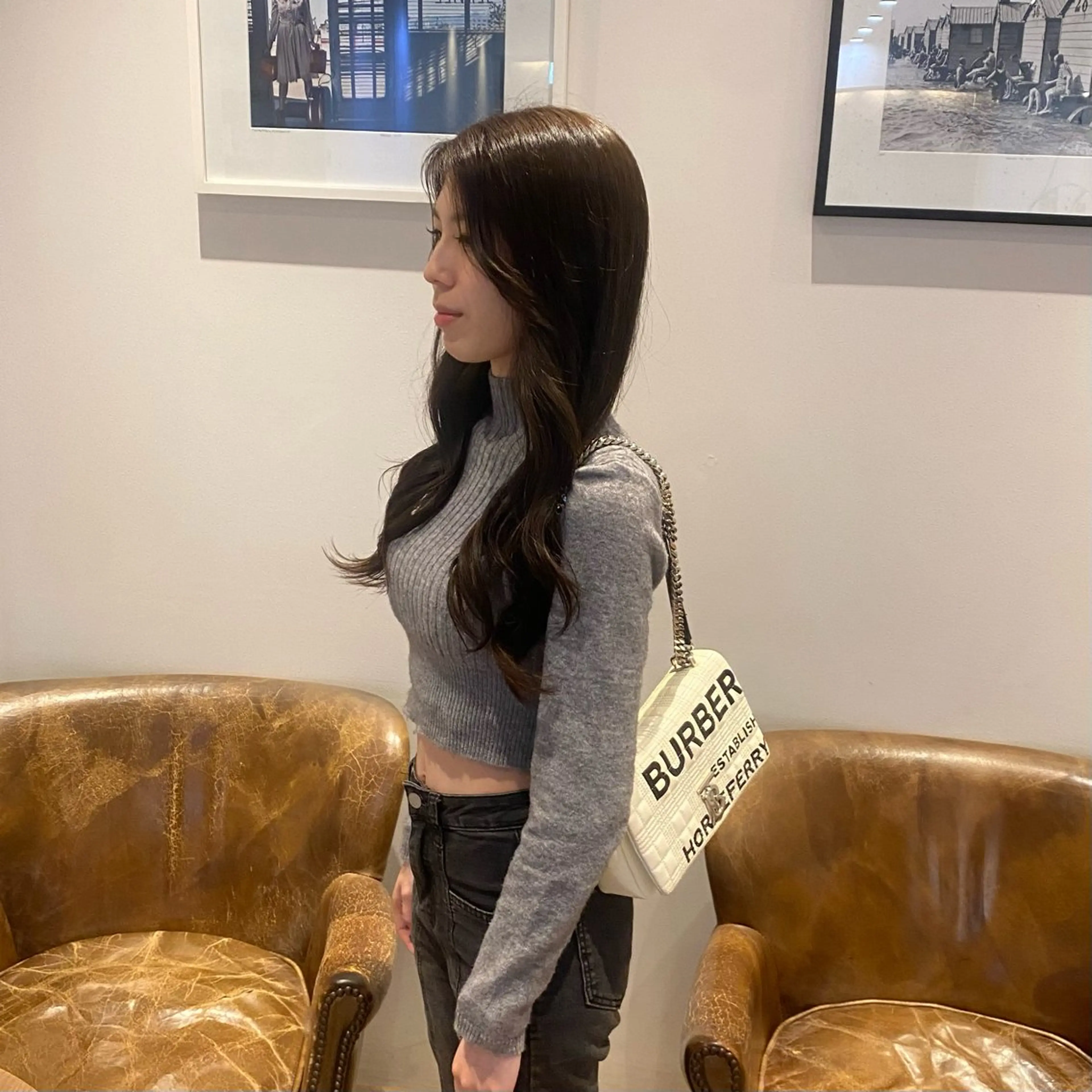 ロング カラー カット ヘアカラー lolonois梅田 rami🎀のヘアスタイル