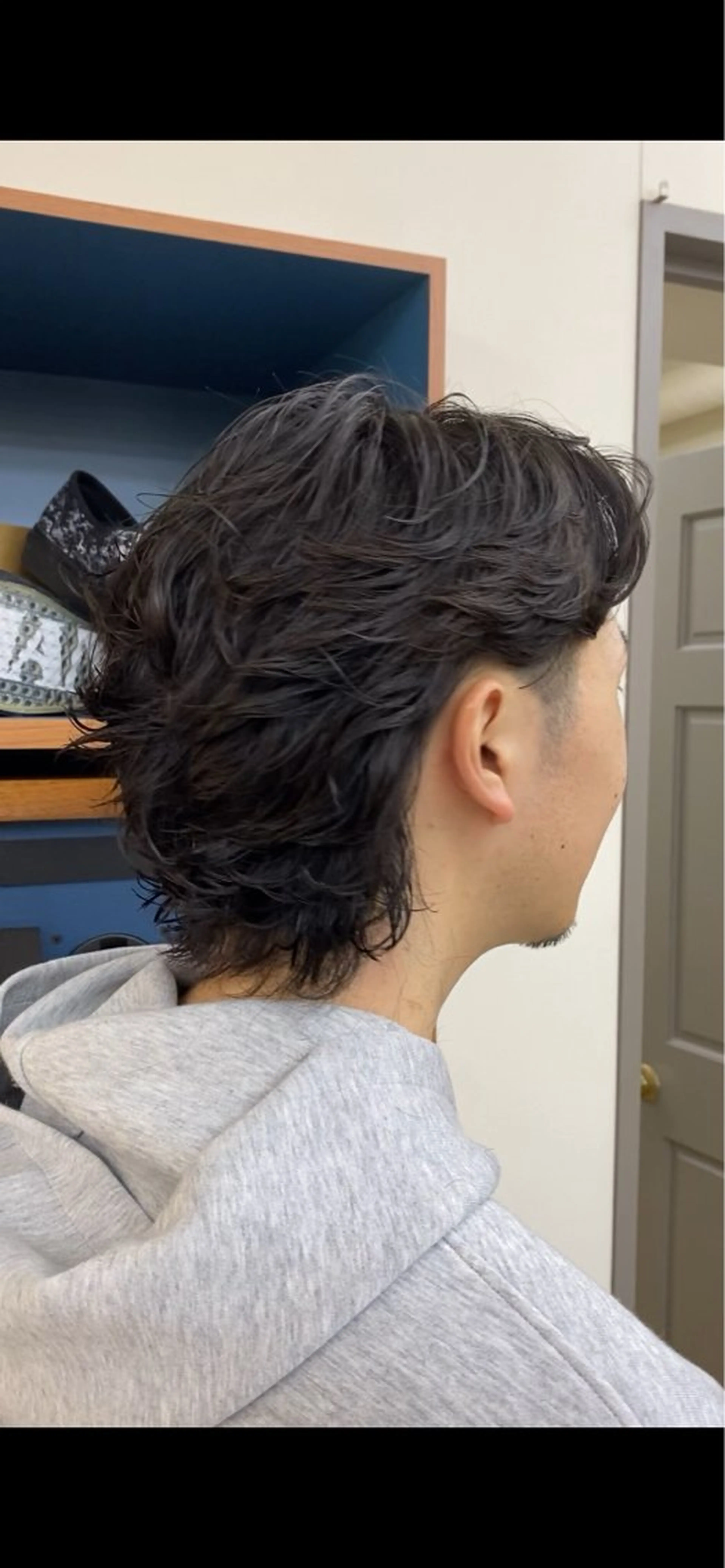 ミディアム パーマ メンズ カット kureha /フェードカットのヘアスタイル