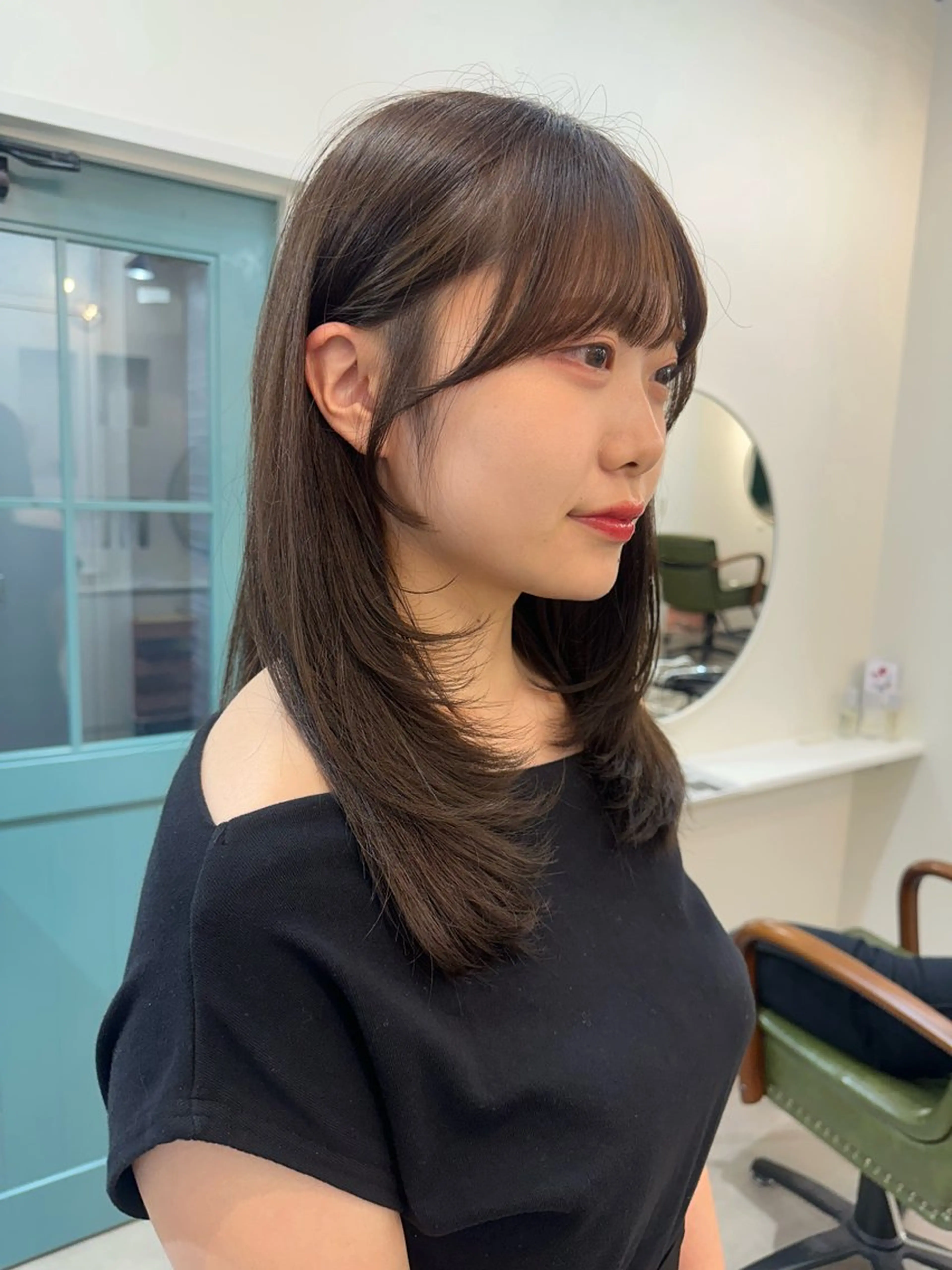 【横顔盛れ🎀】前髪/顔周りカット＋ 透明感カラーの写真