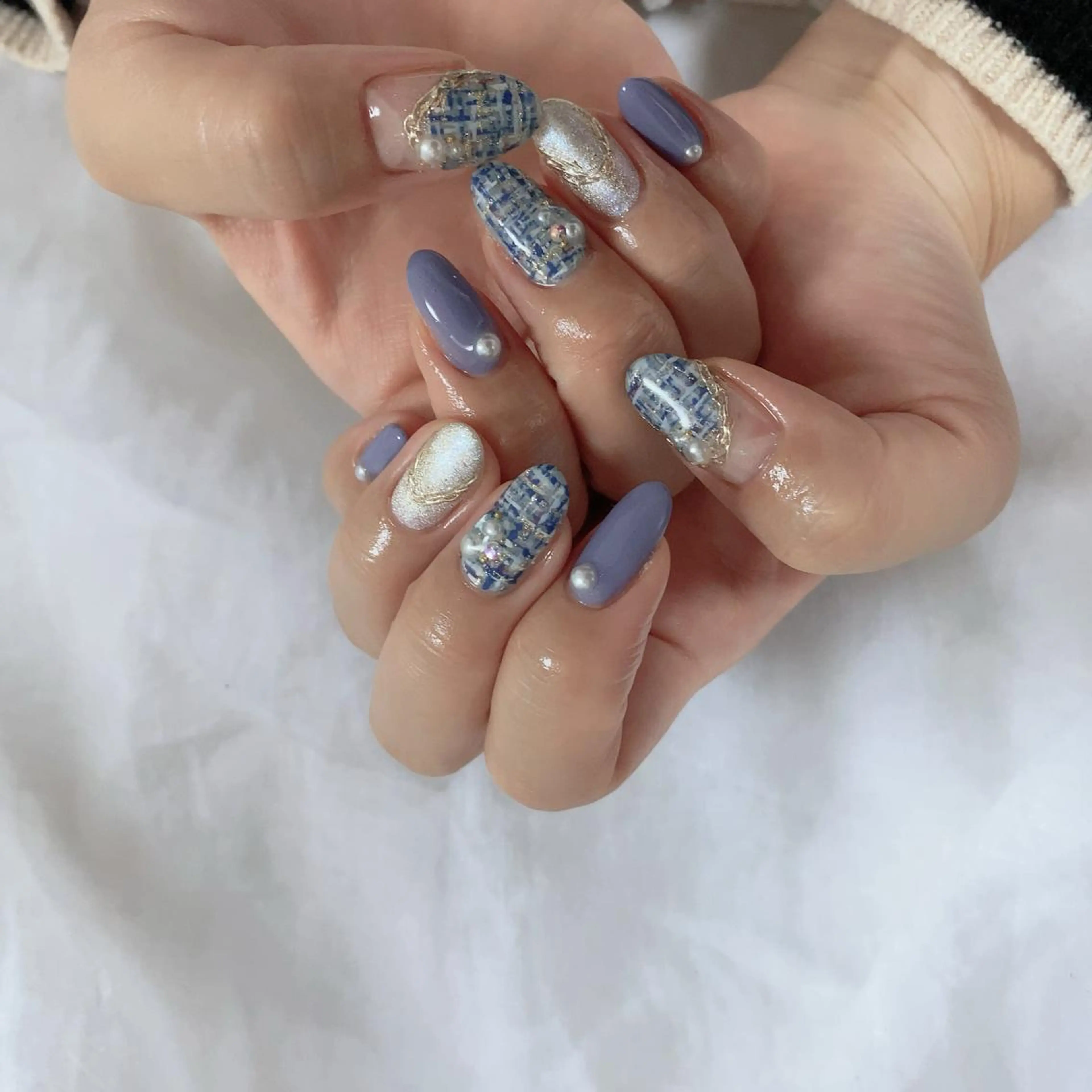 ネイル ミラーネイル SOL NAILのネイルデザイン