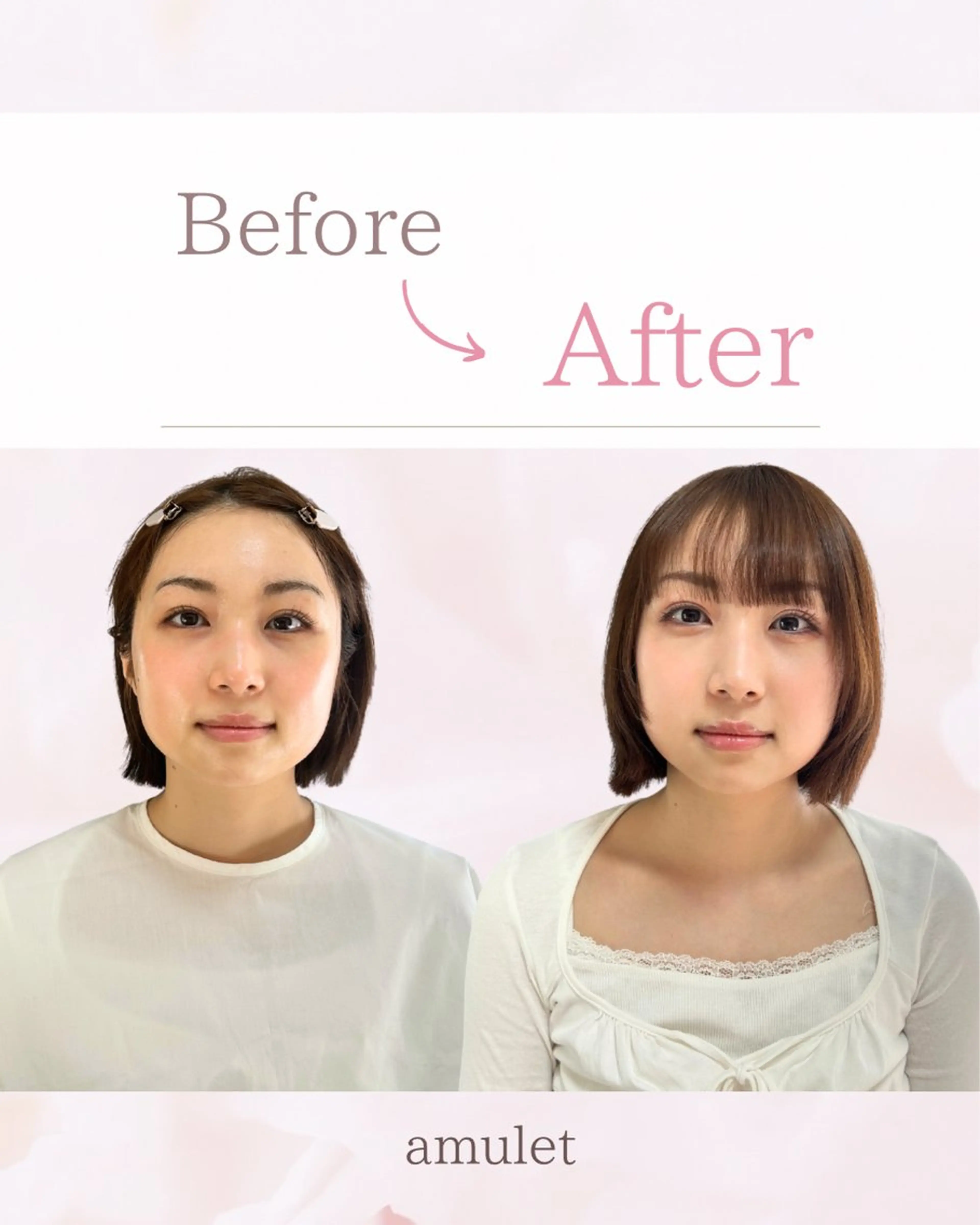 １６タイプパーソナルカラー診断＋愛され華やかメイクの写真