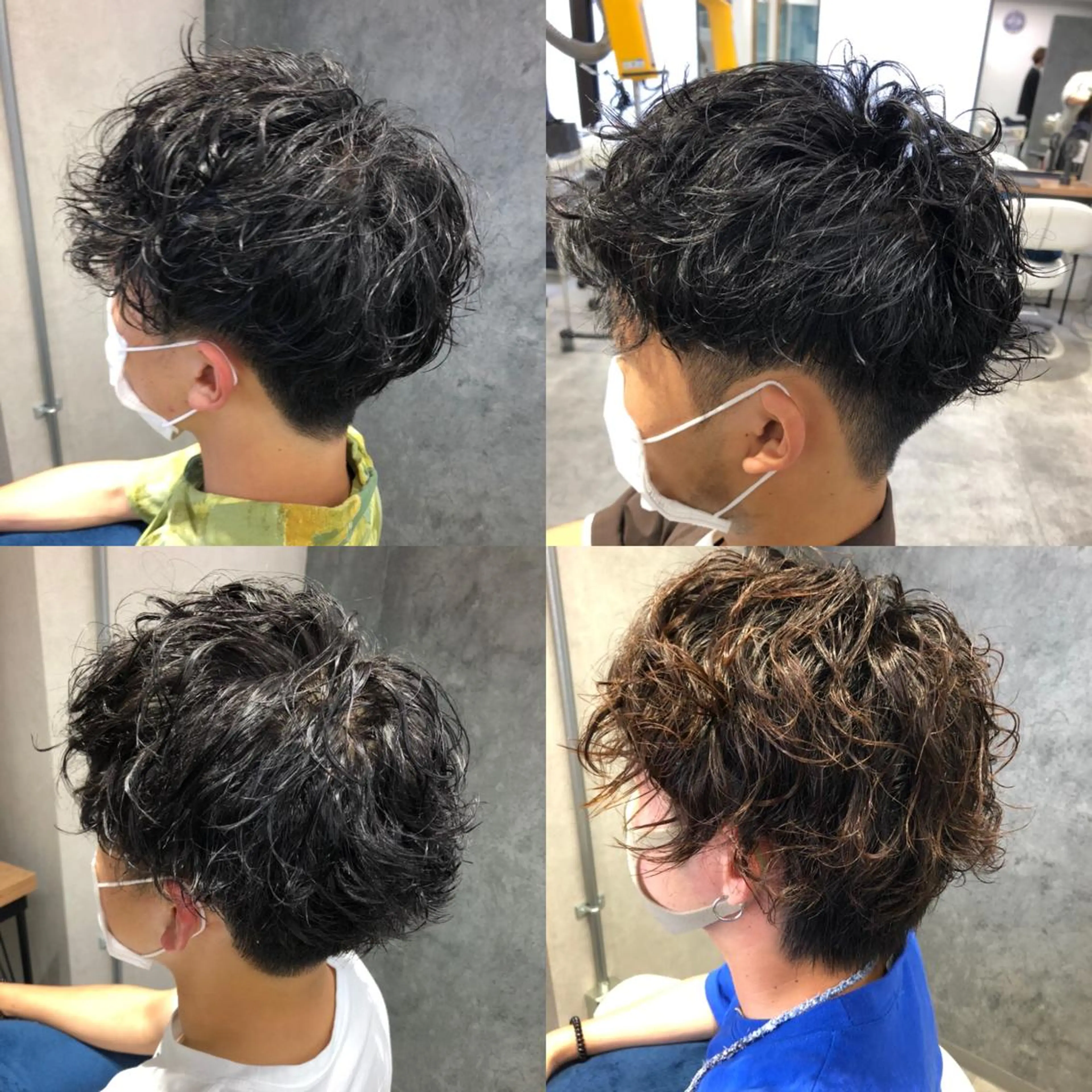 【メンズの方オススメ】　　　　　　　　　　　　　　　　　　　💈メンズスパイラルパーマ+カット(トリートメント付)💈の写真
