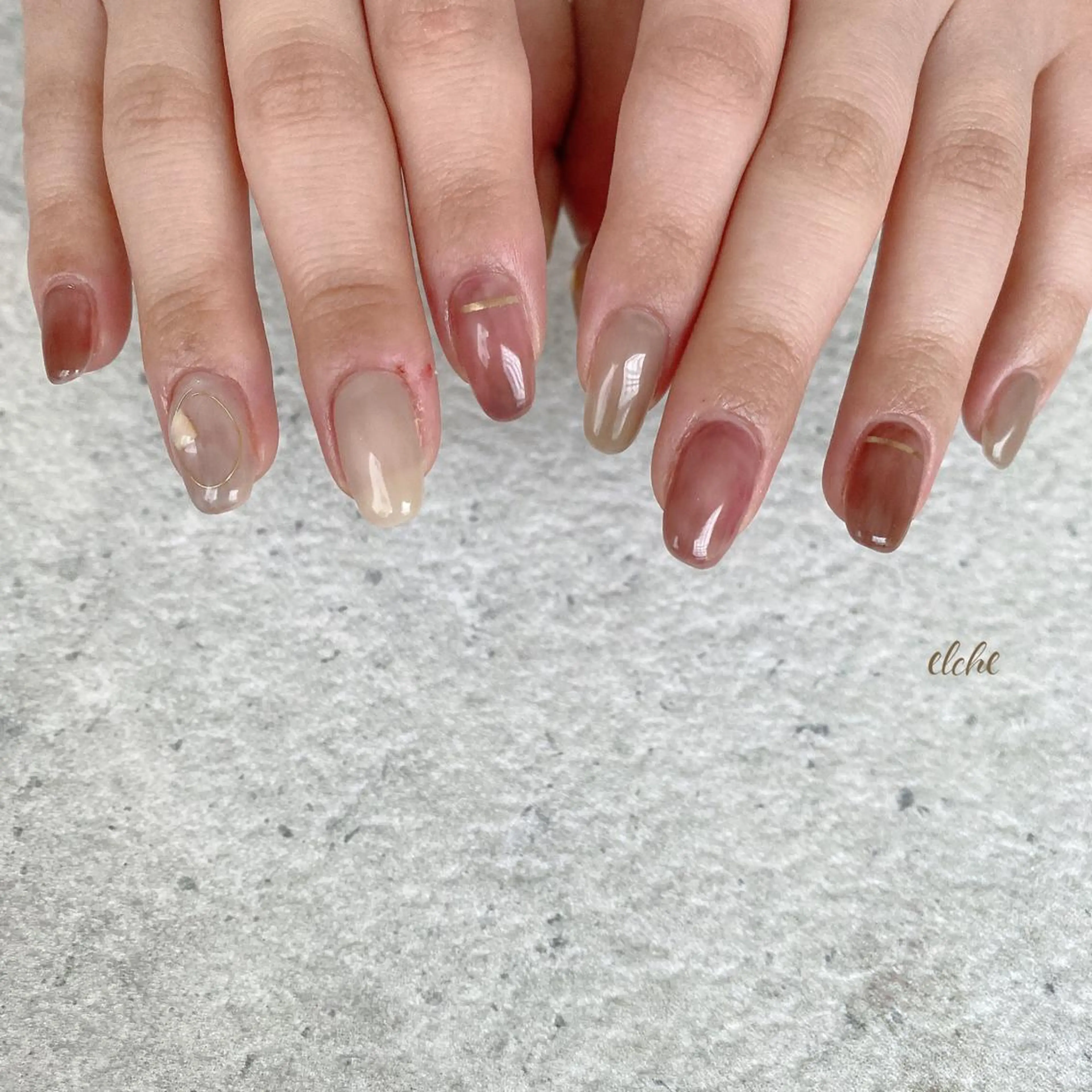 ネイル Rio 𓍼のネイルデザイン