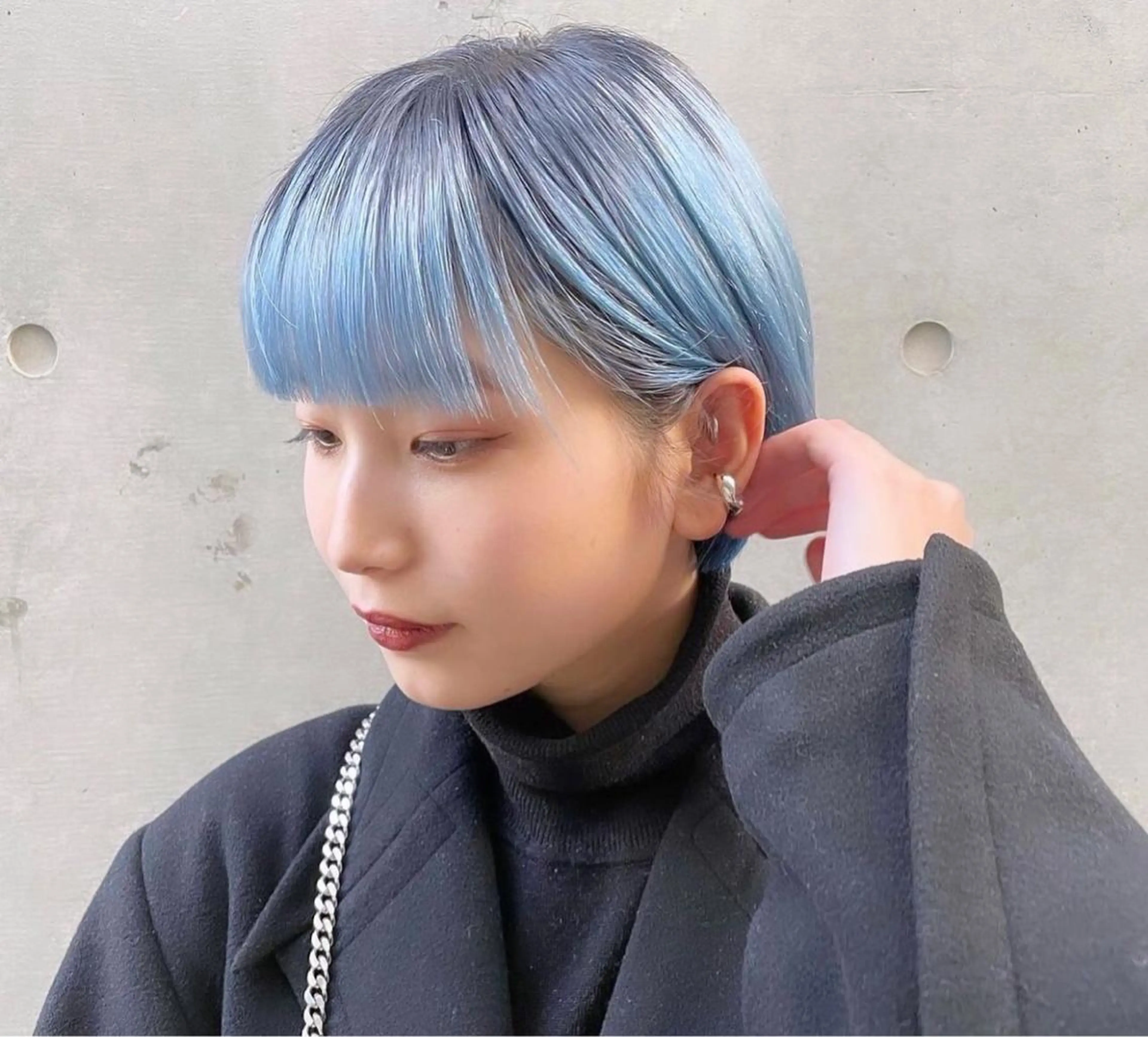ショート カラー パーマ ヘアアレンジ メンズ キッズ ネイル マツエク・マツパ アイブロウ メンズバレイヤージュ メンズブリーチ フェードカット メンズハイライト メンズインナーカラー カラー特化サロン Eir心斎橋のヘアスタイル