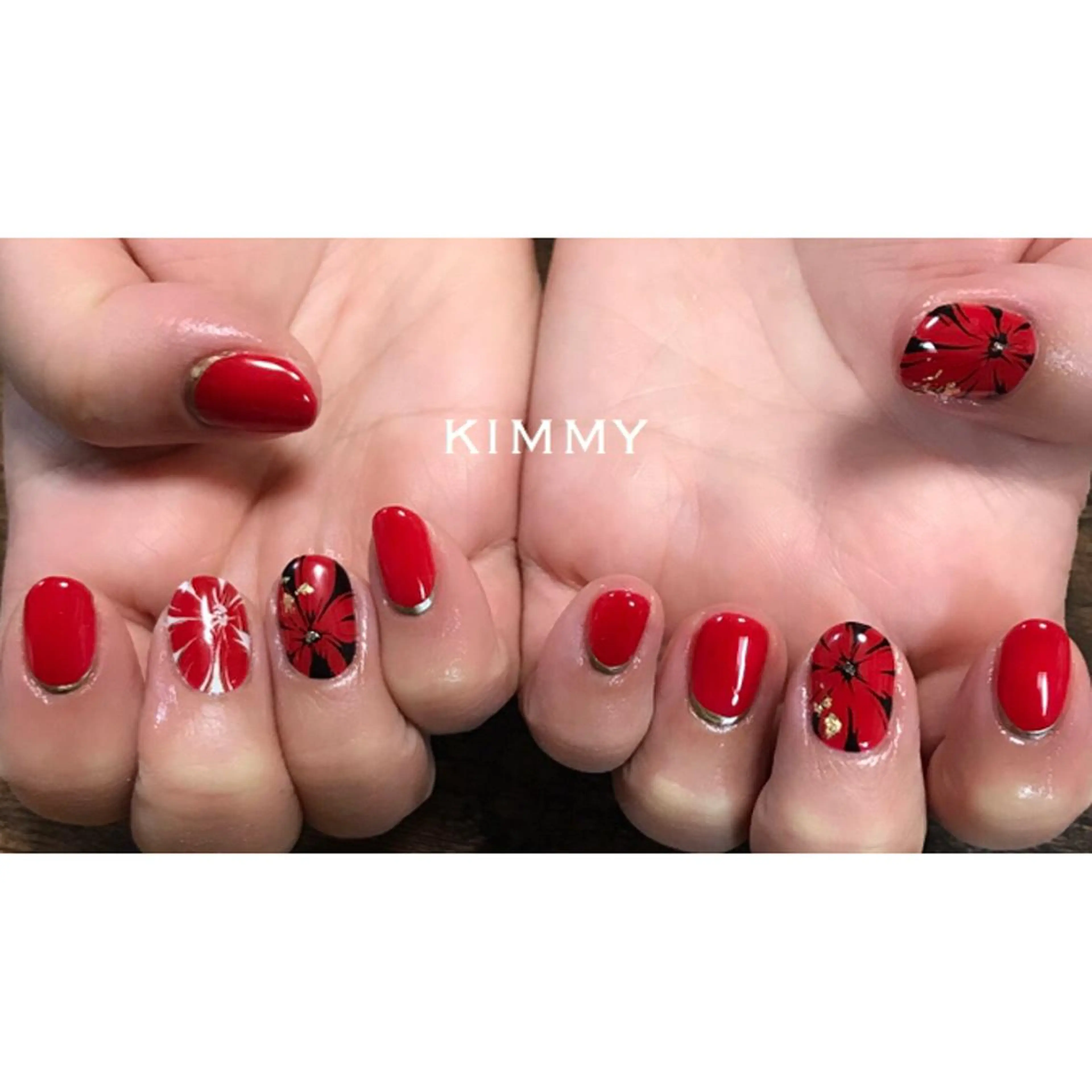 ネイル ハンドネイル kimmy nailsのネイルデザイン