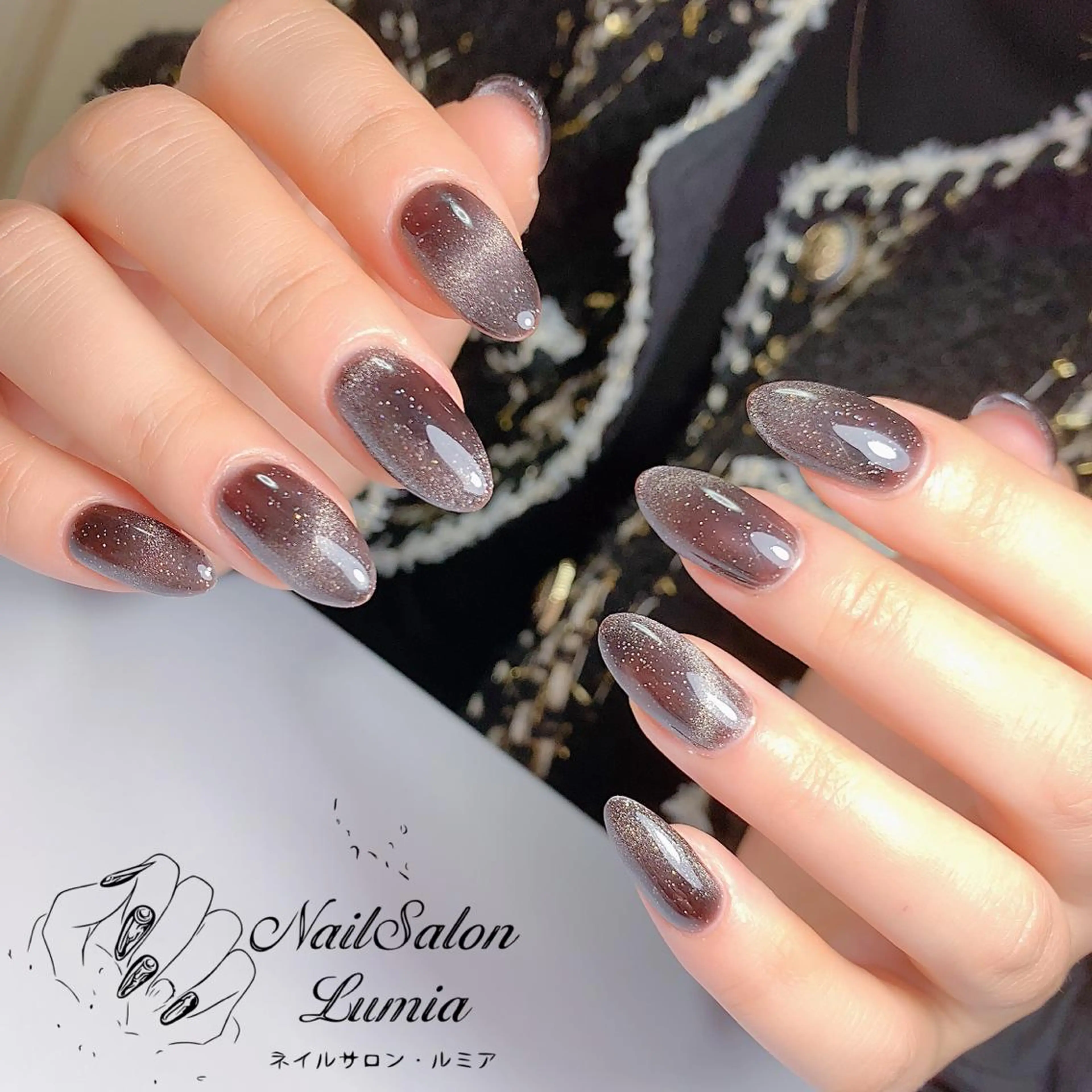 ネイル ハンドネイル ネイルサロン ルミア Lumia 店長のネイルデザイン
