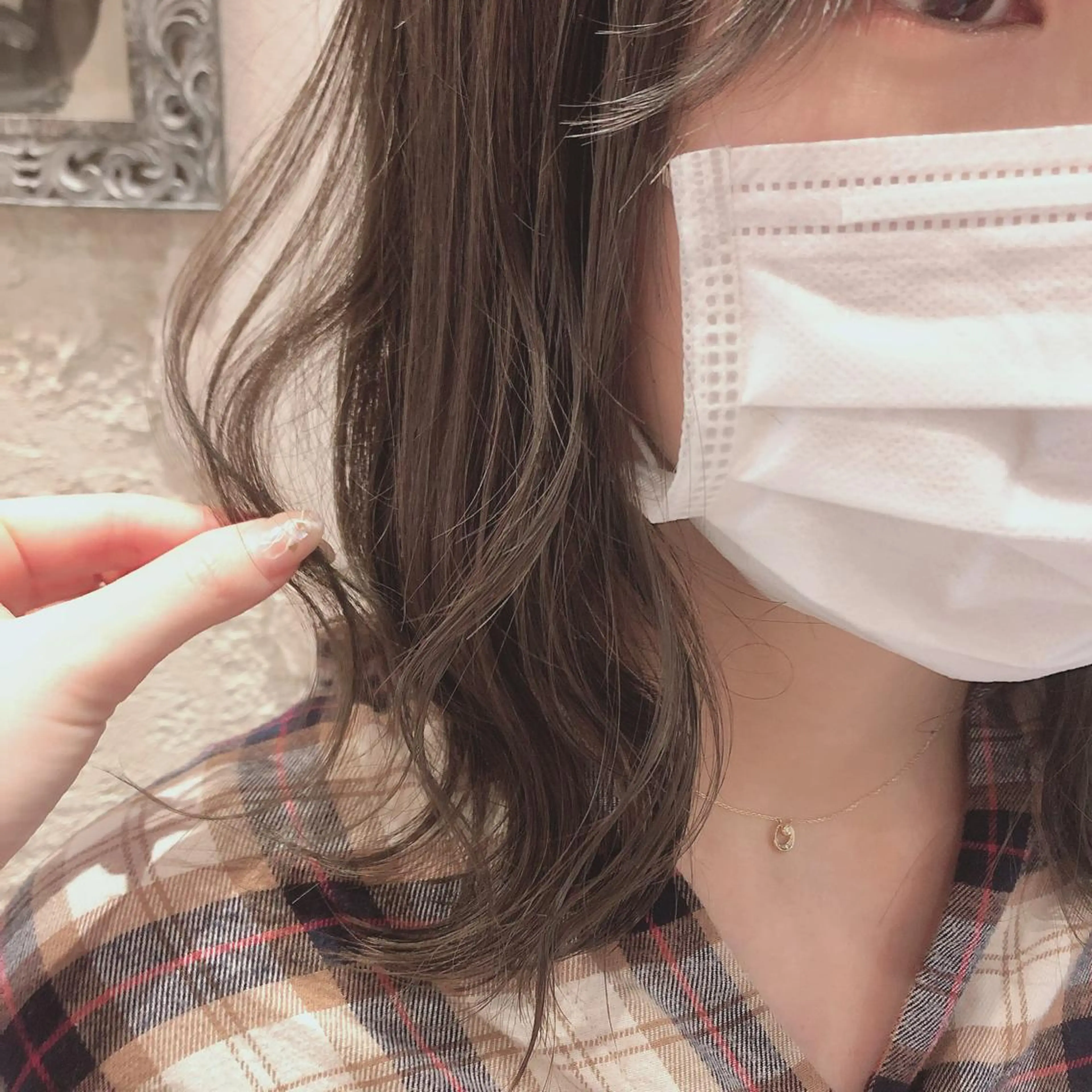 ミディアム カット ヘアカラー トリートメント 代表山口ひな 髪質改善のプロのヘアスタイル