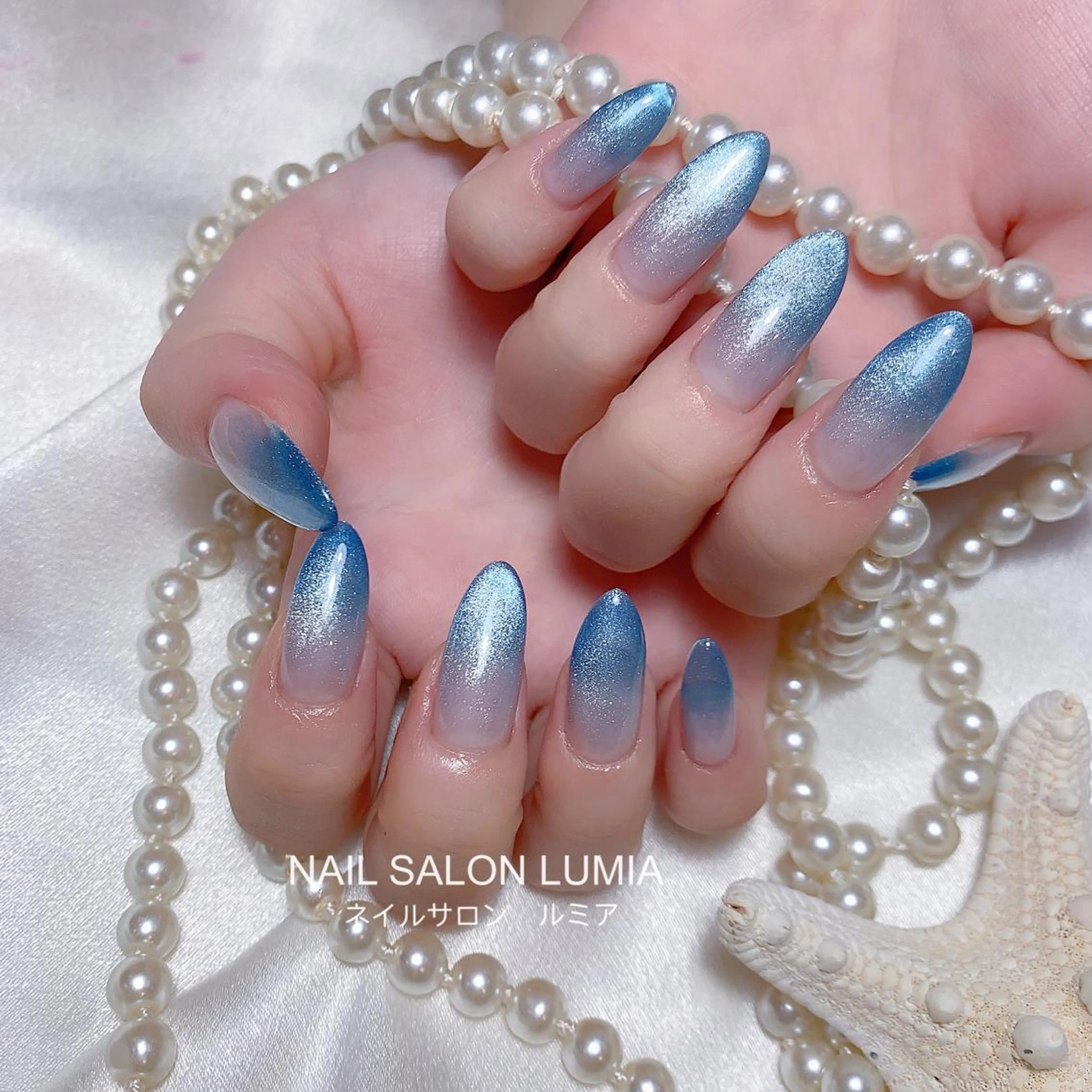 ネイル グラデーション ハンドネイル ネイルサロン ルミア Lumia 店長のネイルデザイン
