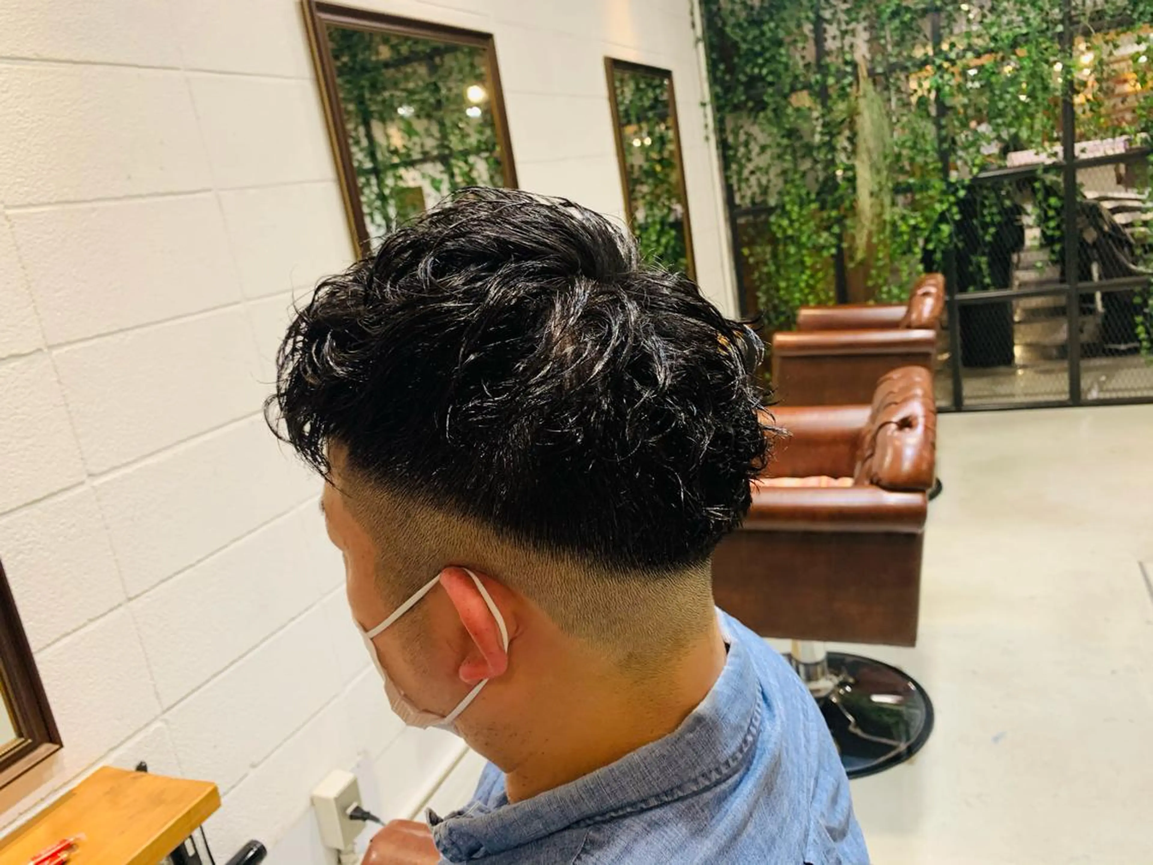 メンズ ショート🌼パーマ 本間正子のヘアスタイル