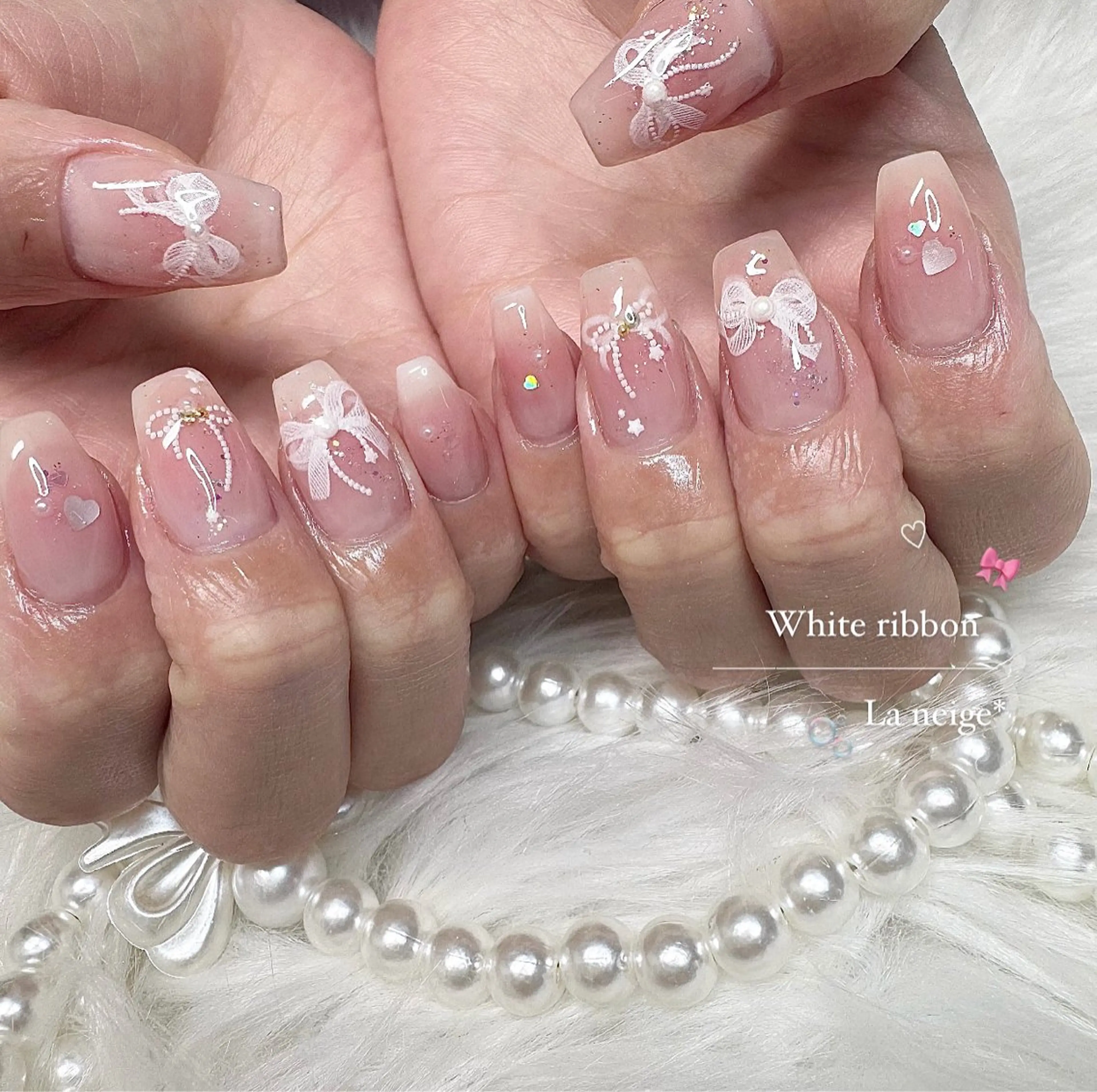 ネイル ハンドネイル La neige* yuki 🐩🌙のネイルデザイン