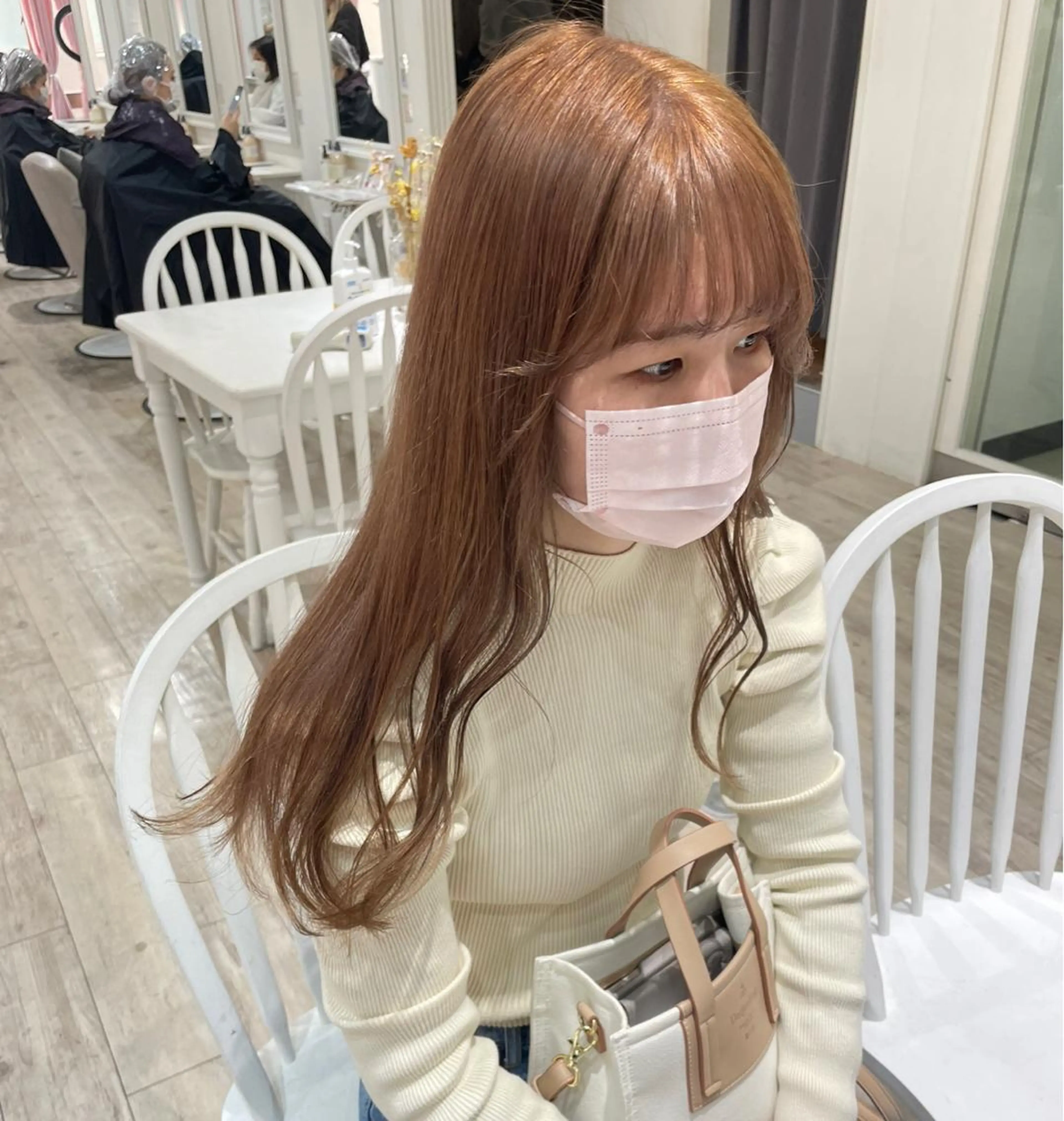 ロング カラー ベージュカラー ブラウンカラー チョコレートブラウン くすみブラウン ラベンダーカラー ヘアアレンジ/ 暖色🩵hazukiのヘアスタイル