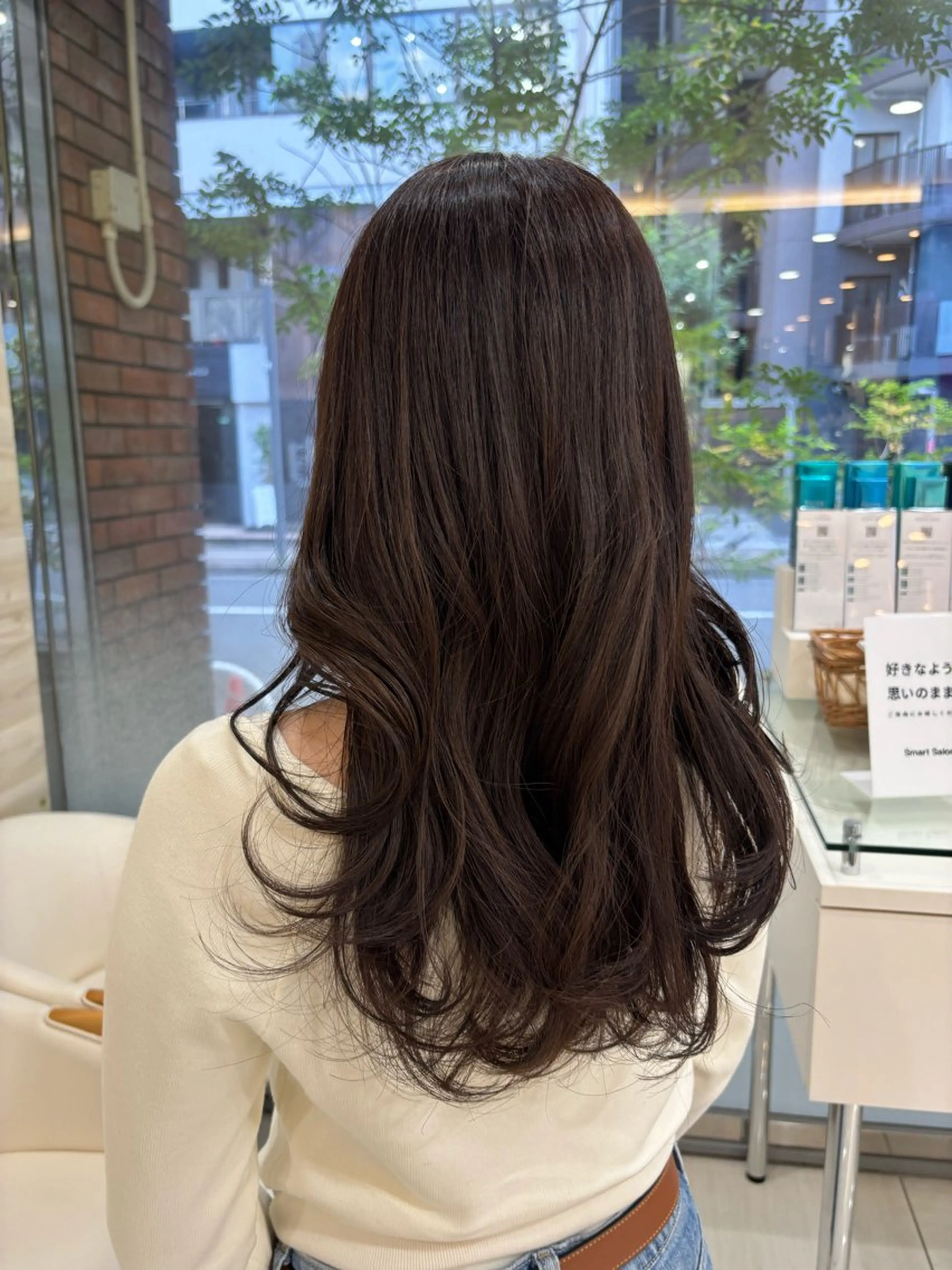 ロング カラー ブラウンカラー トリートメント カット ヘアカラー トリートメント 田野倉NEXT店 美髪ニストのヘアスタイル