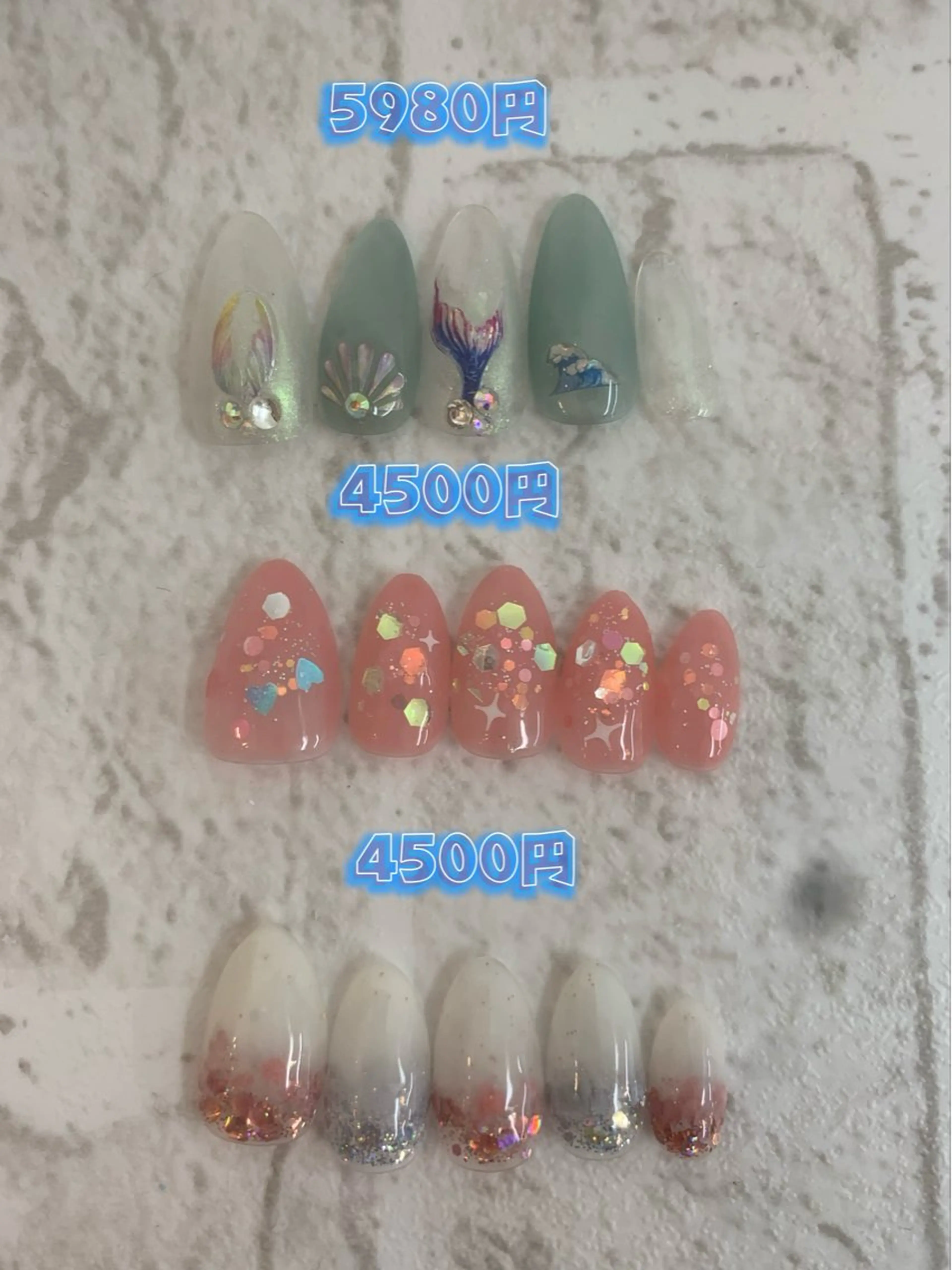 ネイル トータルビューティー CQのネイルデザイン