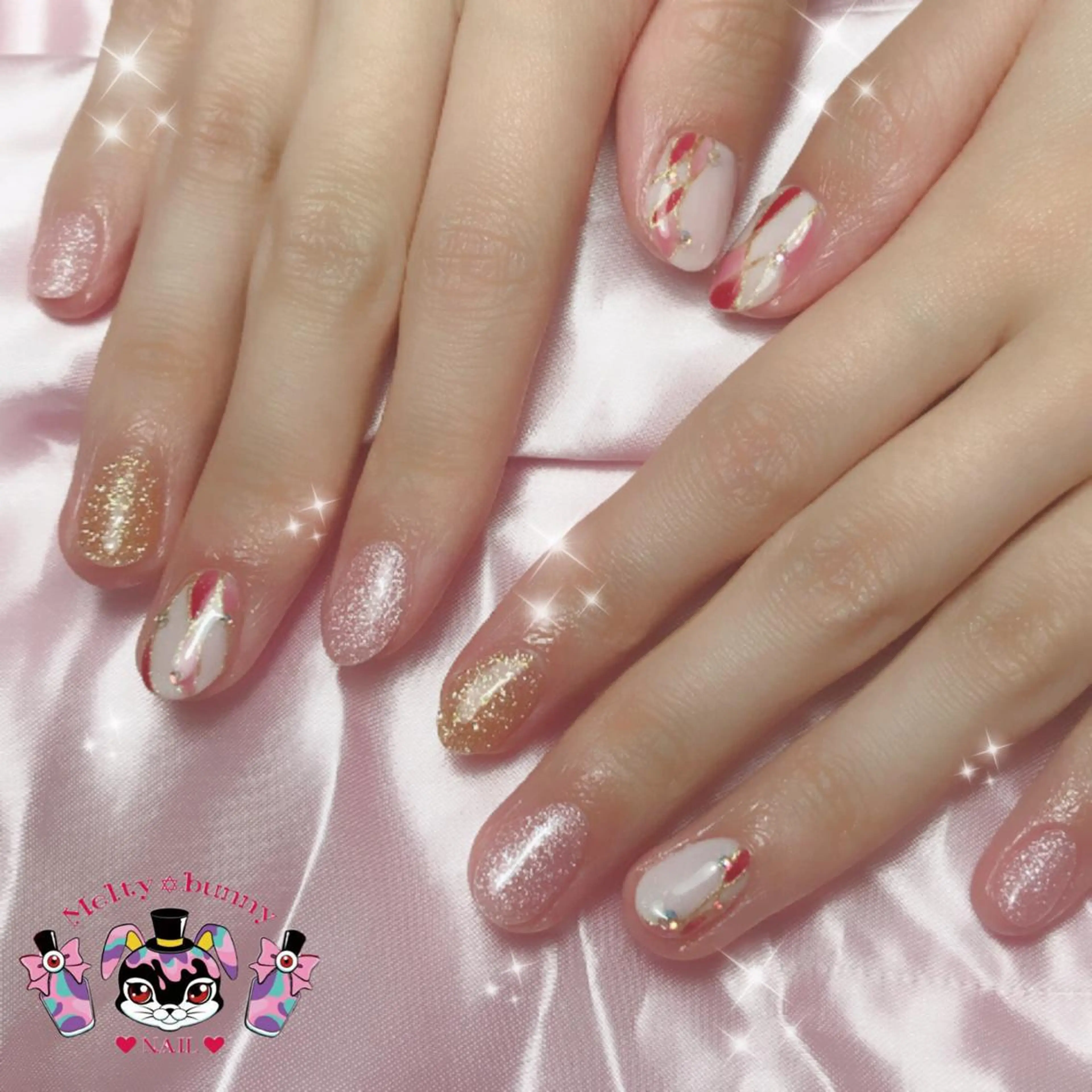 ネイル 深爪を断らない スカルプ高評価店のネイルデザイン