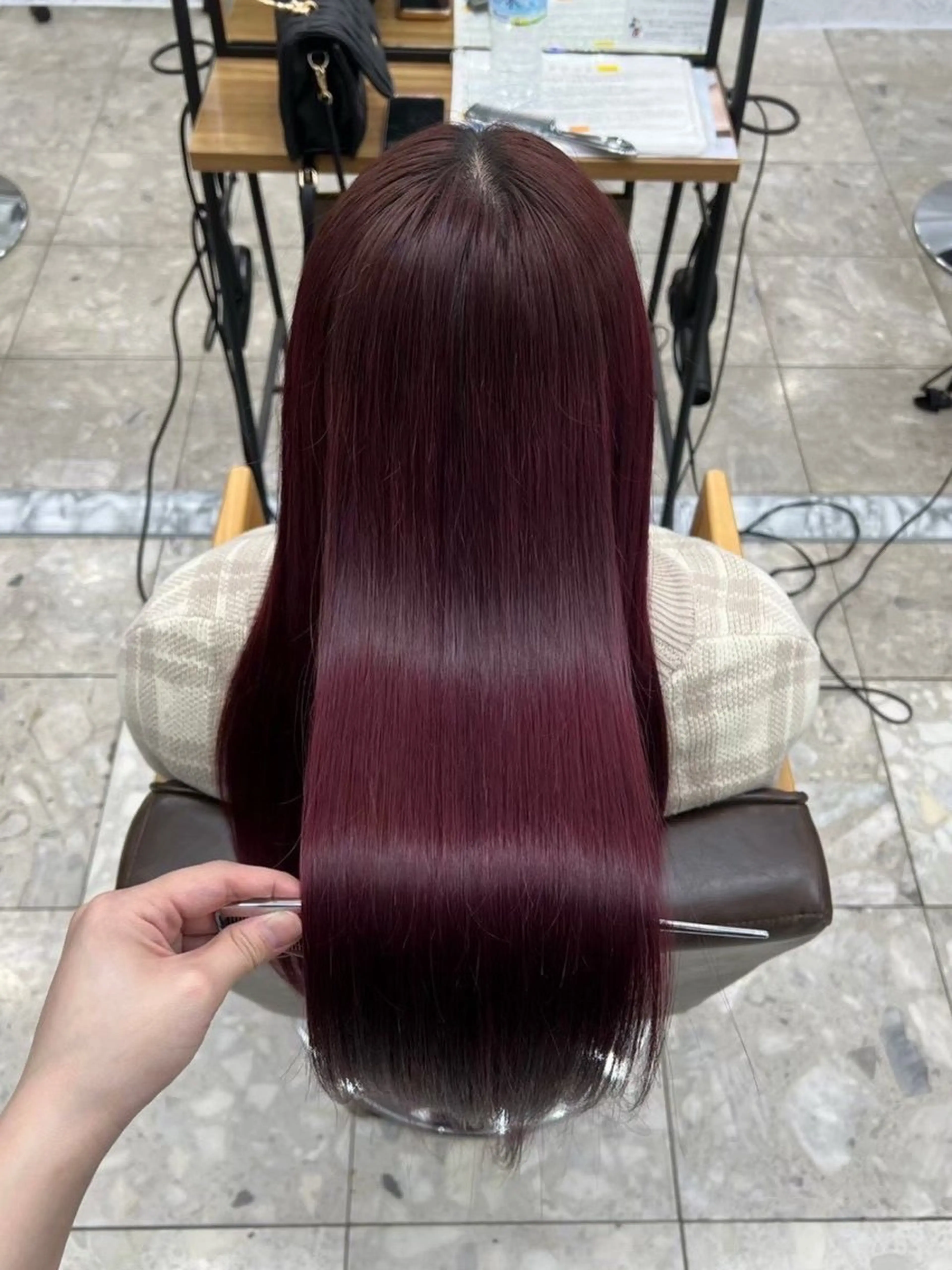 ロング カラー カラー特化✨️/ 大村 遥咲/東橋本店のヘアスタイル