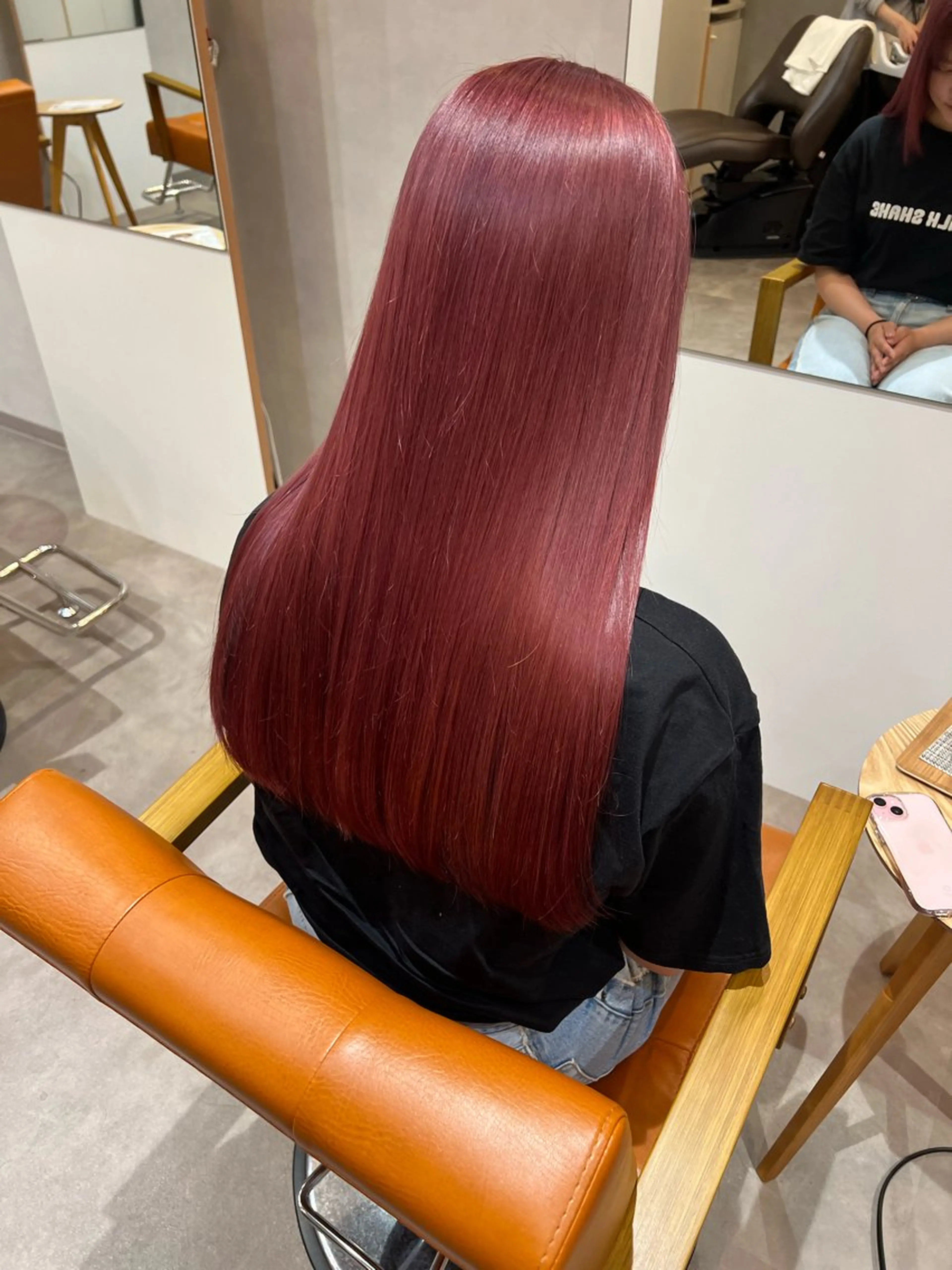 ロング カラー 縮毛矯正/髪質改善 riwaのヘアスタイル