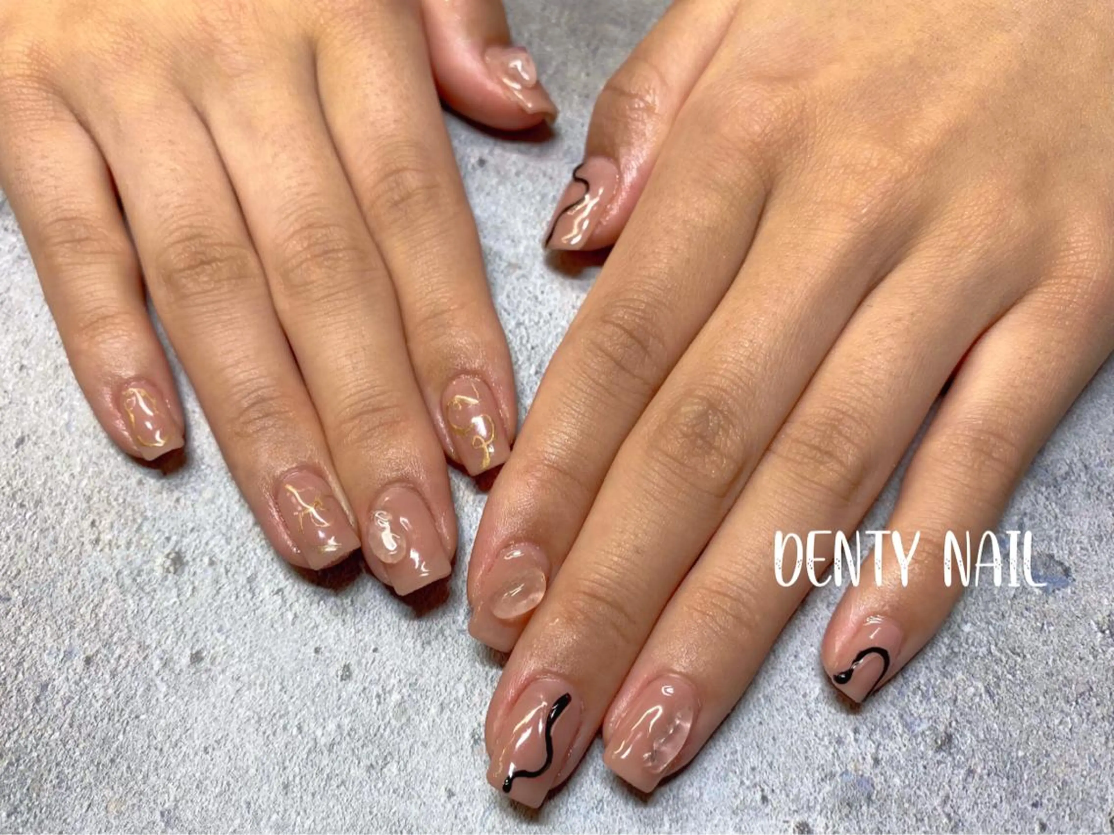ネイル ハンドネイル フットネイル DENTY NAIL -ArtRoom-のネイルデザイン