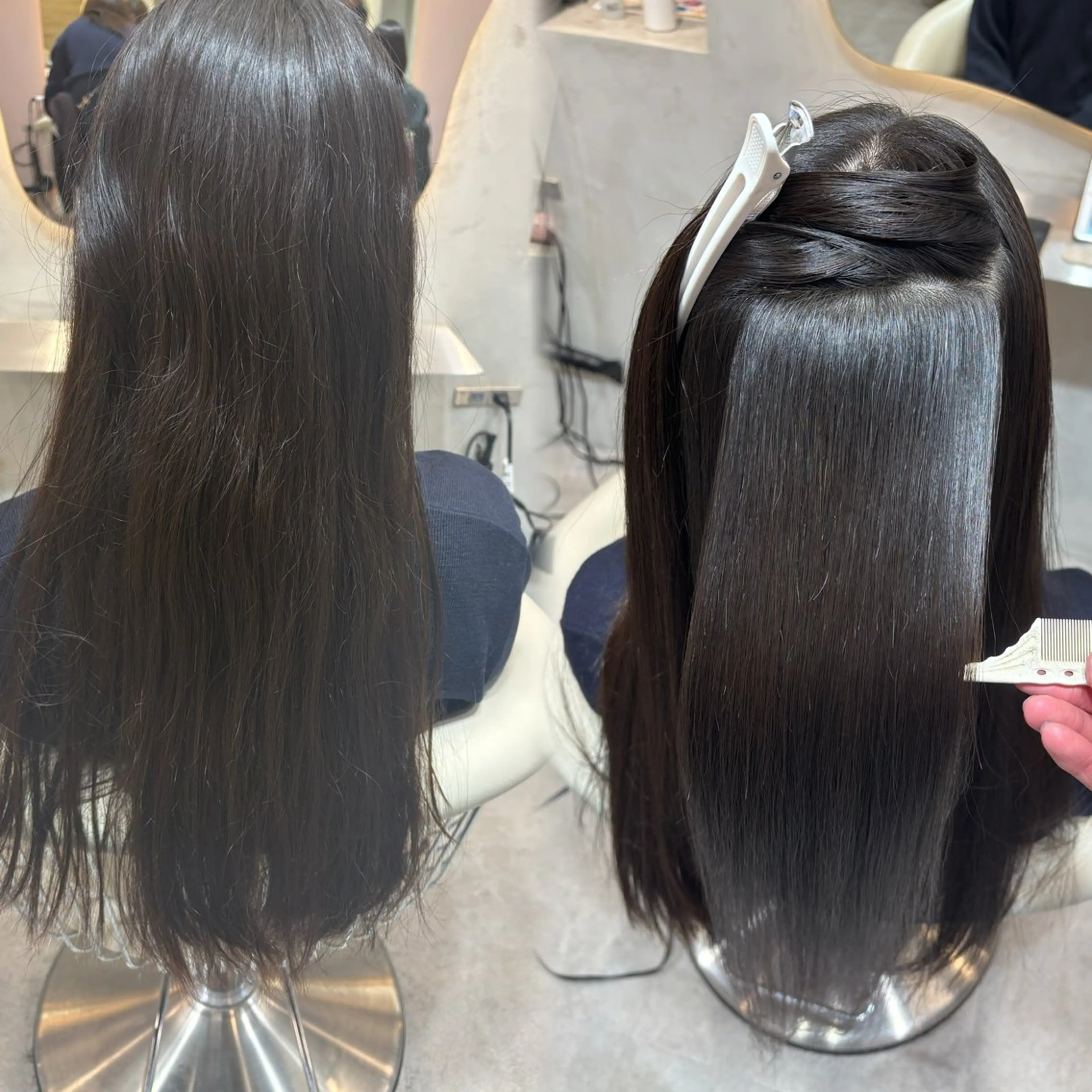 ロング ヘアアレンジ 髪質改善 縮毛矯正 縮毛矯正 トリートメント 美髪縮毛矯正/ 透明感カラー吉田光佑のヘアスタイル