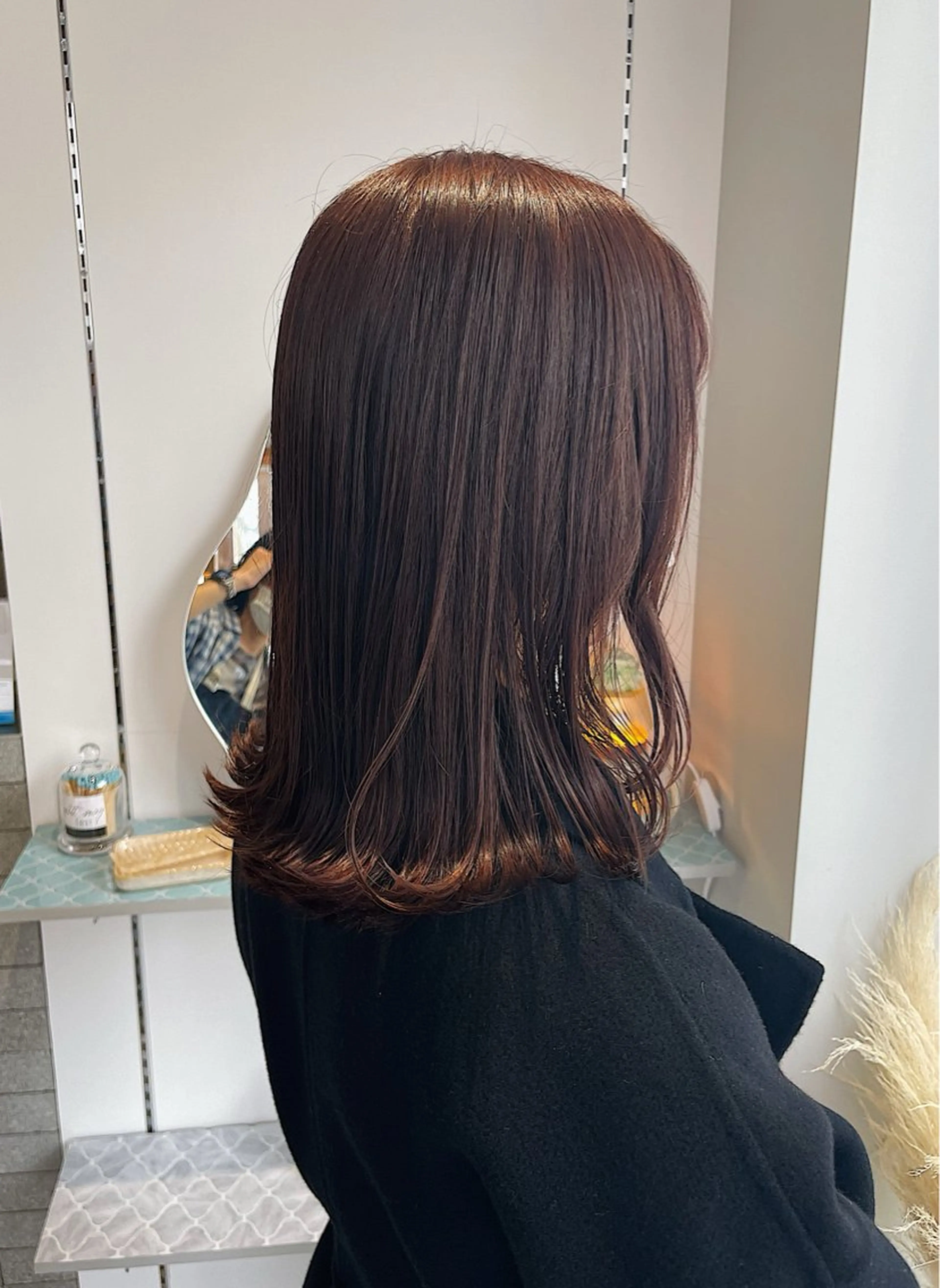 ミディアム レイヤーカット 【メンズモデル 募集中】永嶋芽衣のヘアスタイル