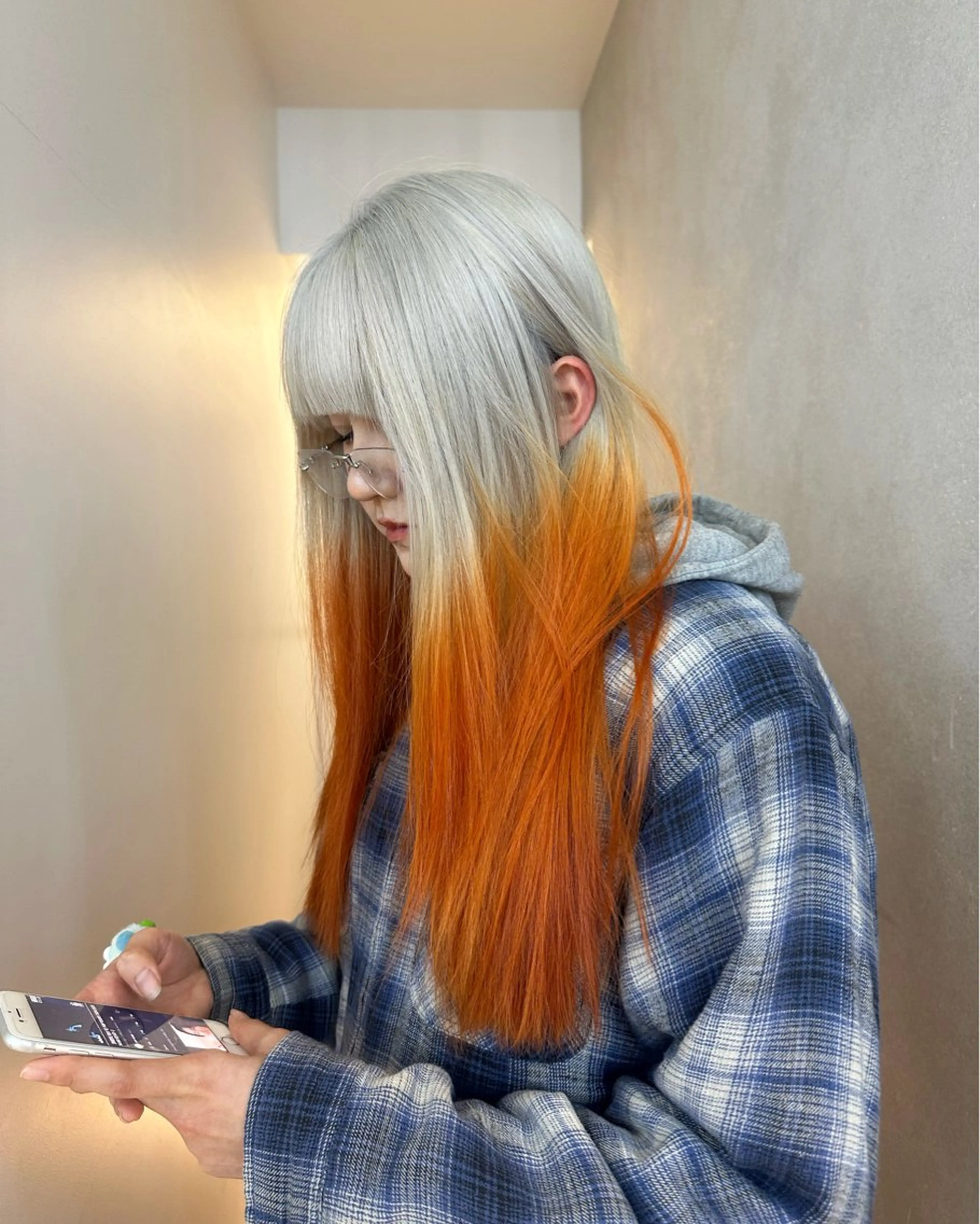 カラー ヘアカラー トリートメント ハイトーン特化 pepe🎀のヘアスタイル