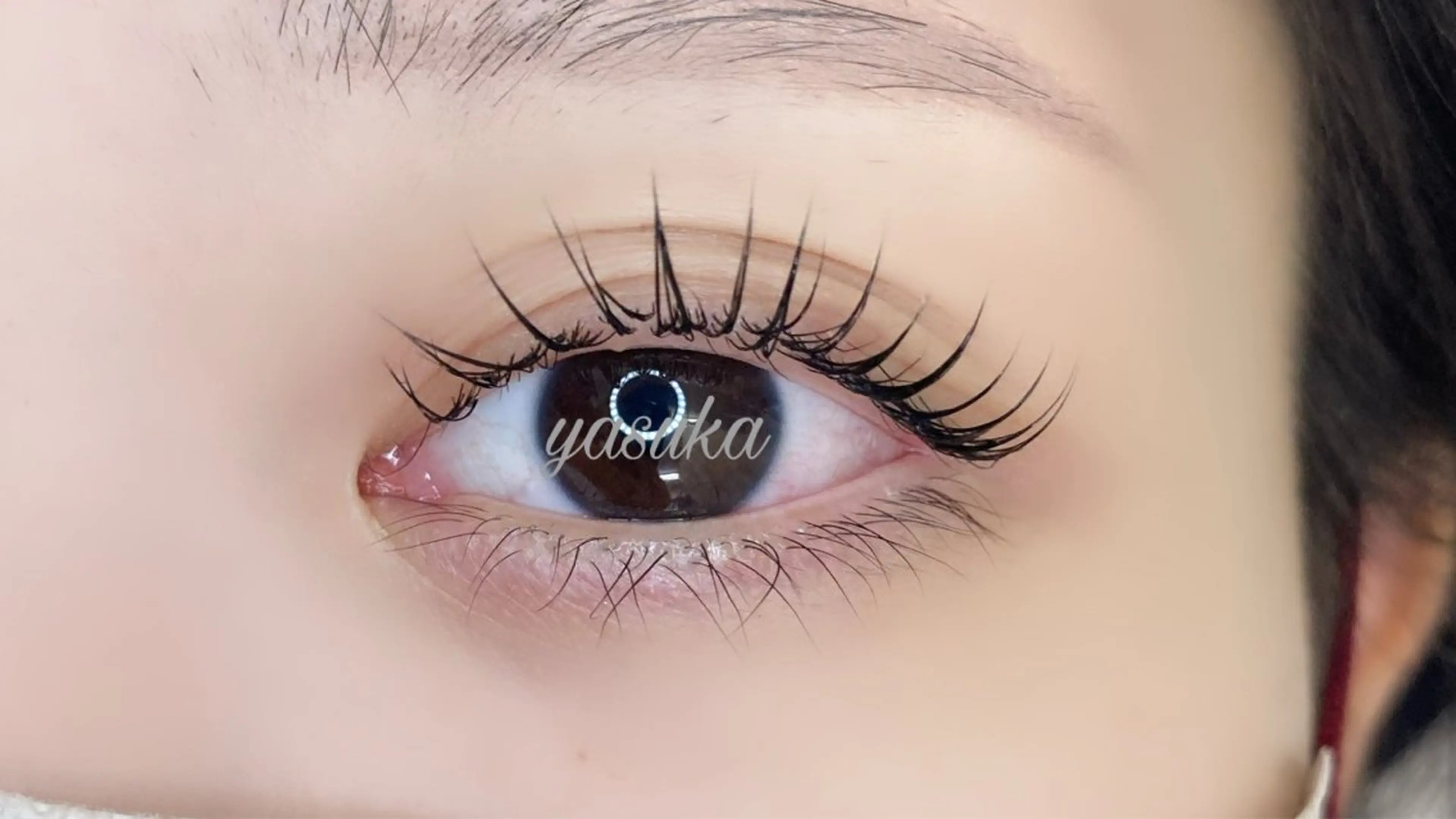 マツエク・マツパ 束感まつ毛 フラットラッシュ TIARA池袋西口店 店長YASUKA💐のマツエク・マツパデザイン