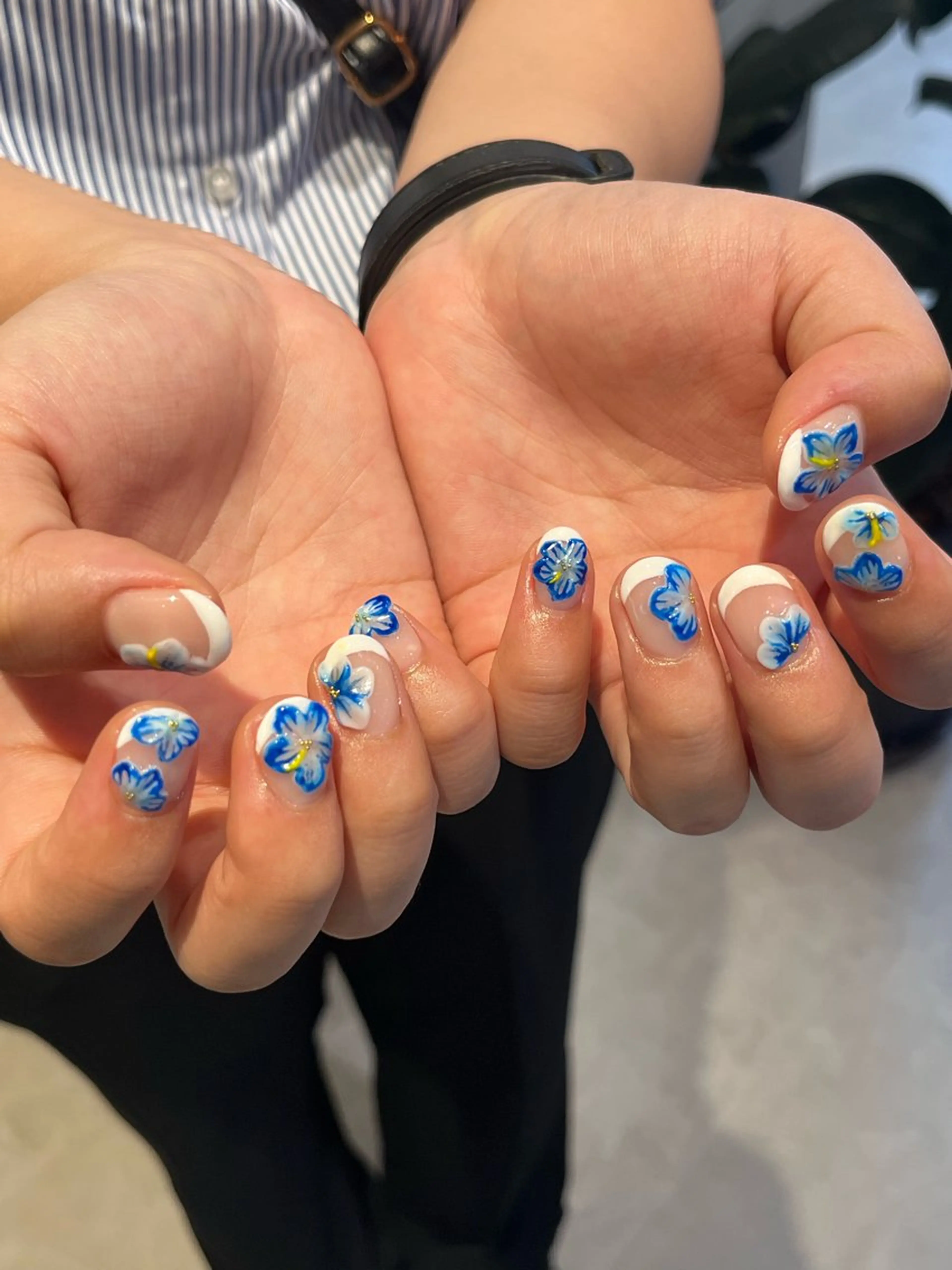 ネイル ｵﾀｸ美容師🛍/ 酸性ストレート/艶髪のヘアスタイル