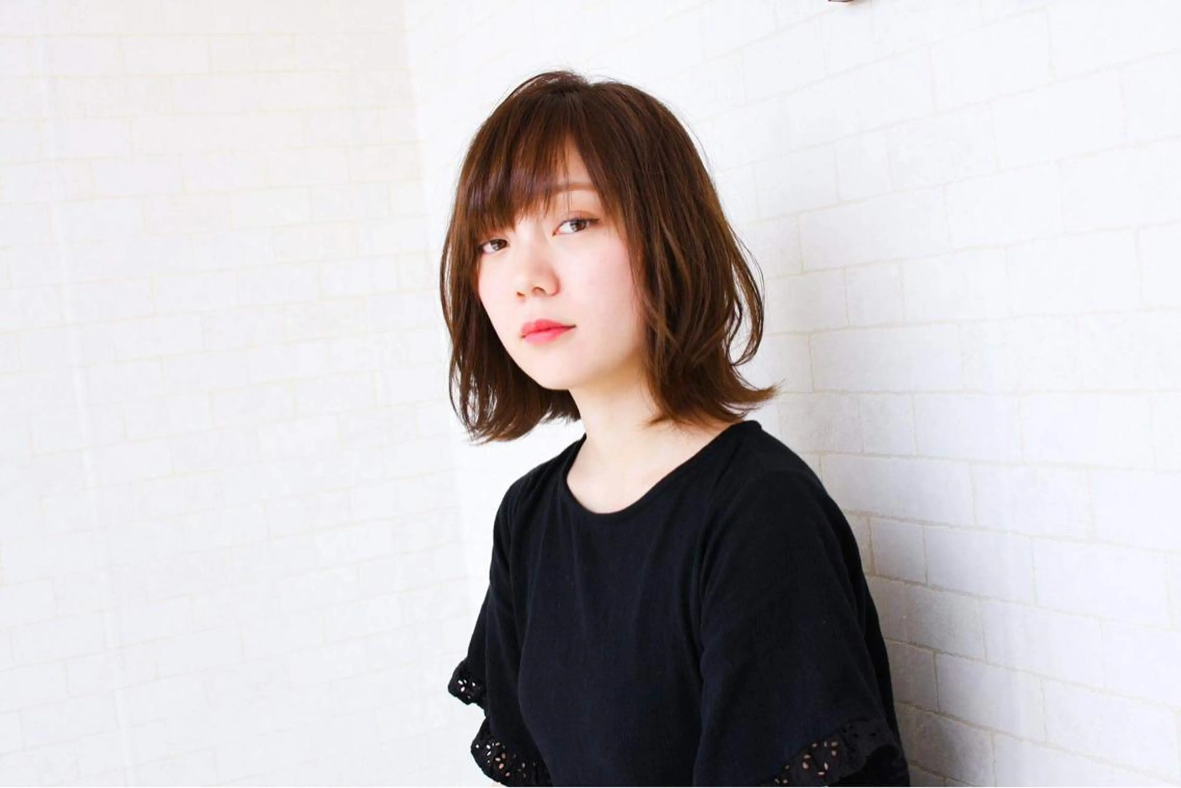 ミディアム カラー アッシュ 【ショートスタイル】 志波李空のヘアスタイル